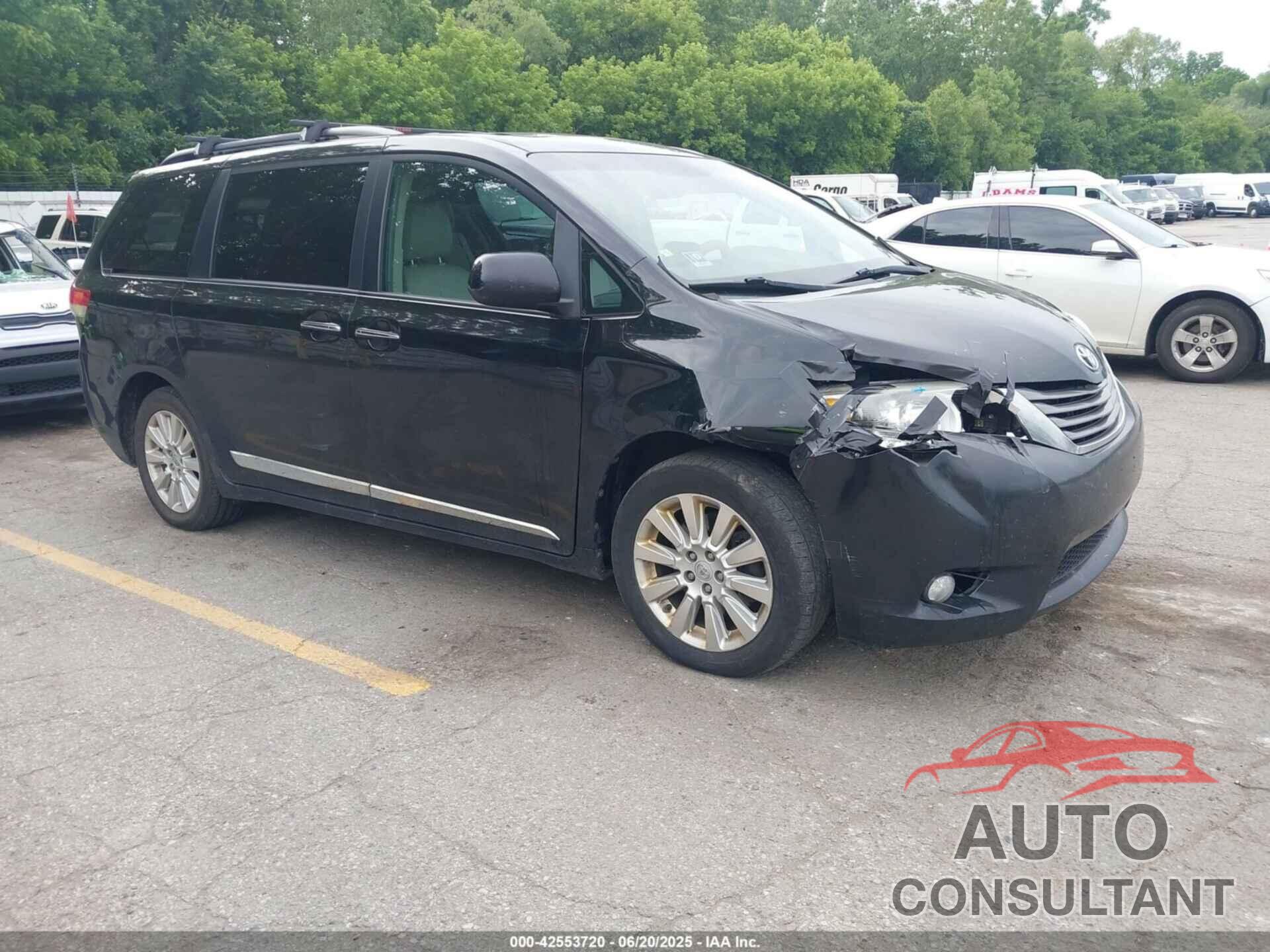 TOYOTA SIENNA 2012 - 5TDDK3DC9CS031735