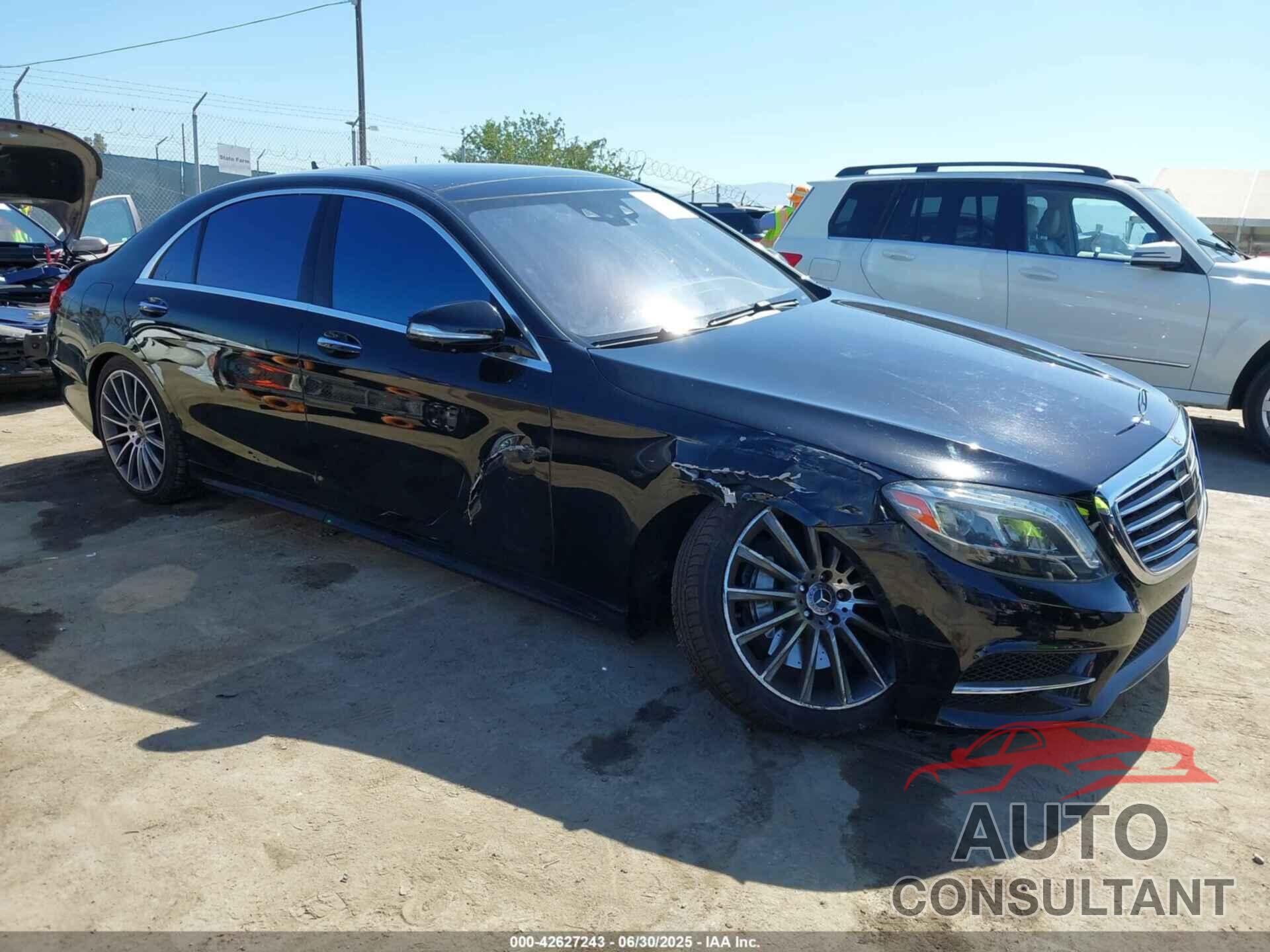 MERCEDES-BENZ S 550 2017 - WDDUG8CB0HA326854