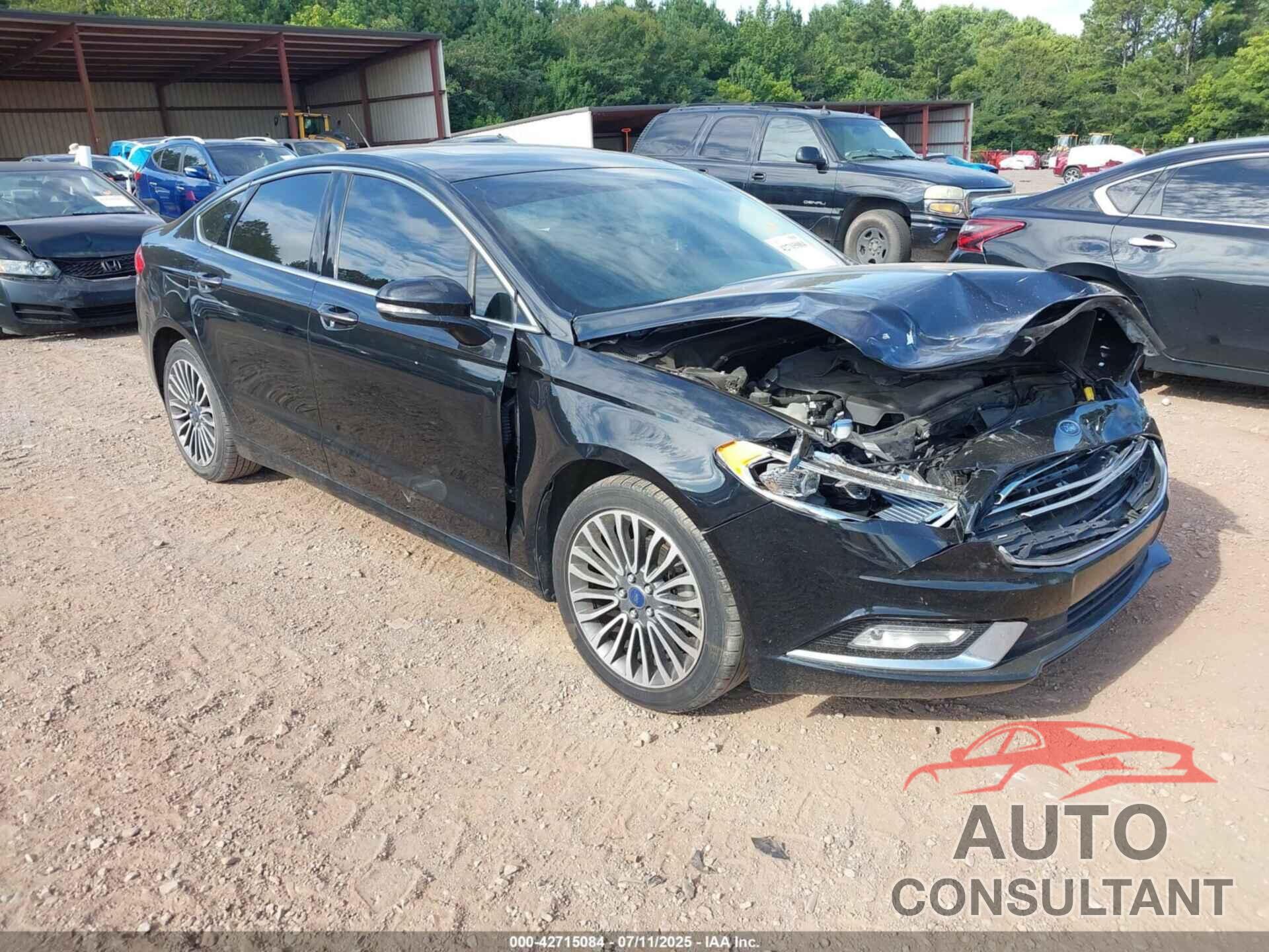 FORD FUSION 2017 - 3FA6P0T97HR263510