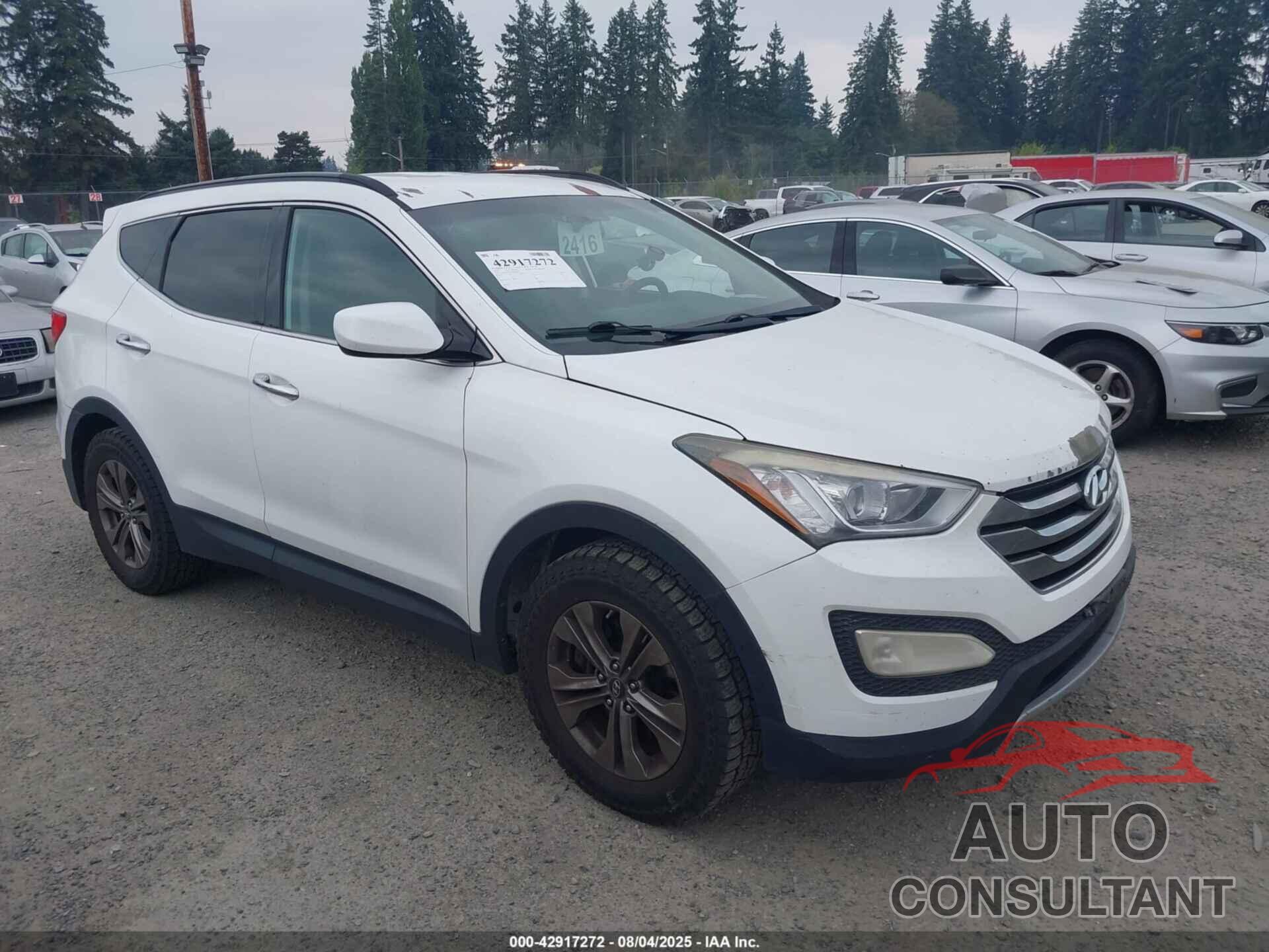 HYUNDAI SANTA FE 2013 - 5XYZU3LB1DG080158
