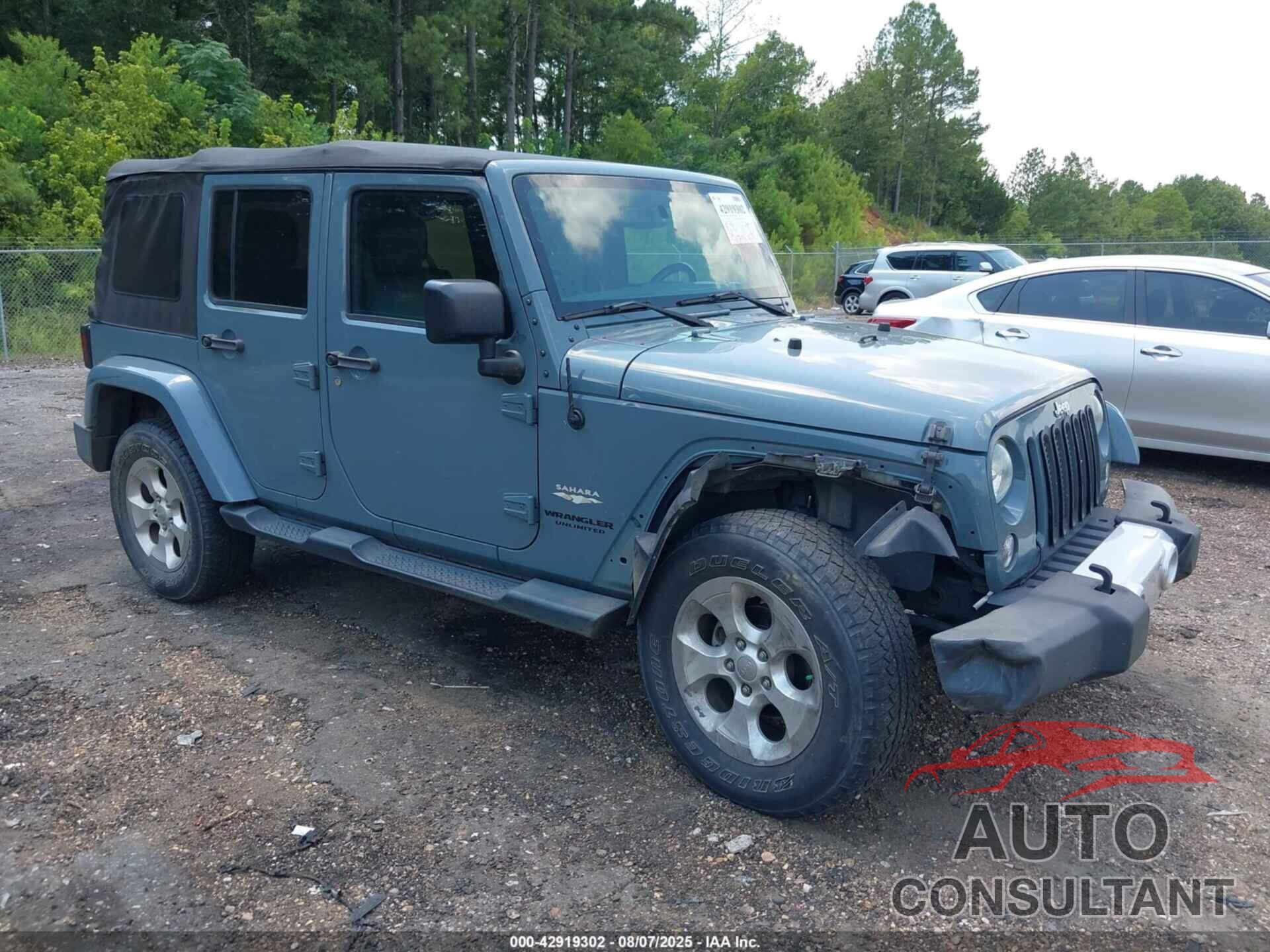 JEEP WRANGLER UNLIMITED 2015 - 1C4HJWEG0FL547673