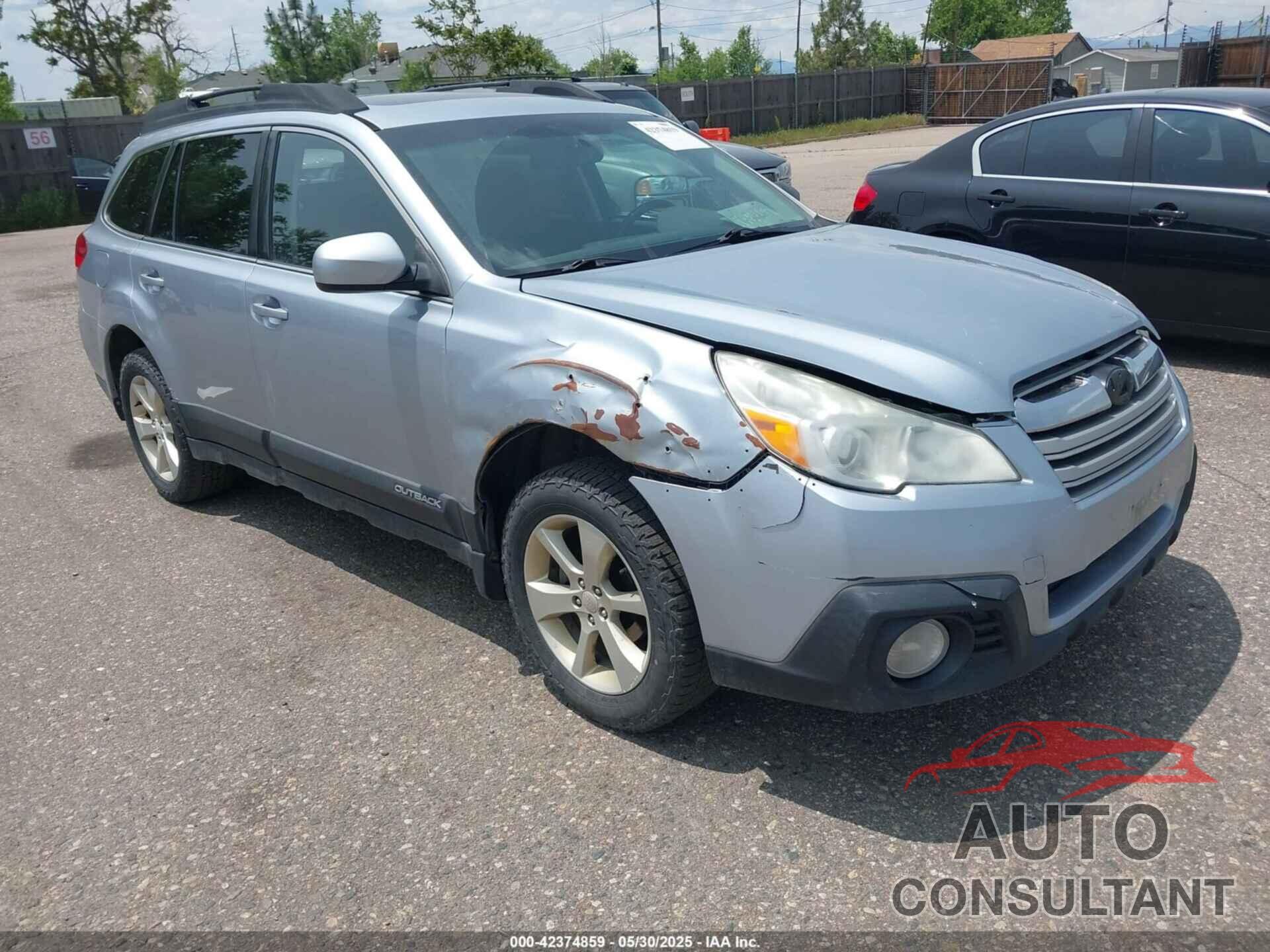 SUBARU OUTBACK 2014 - 4S4BRCEC8E3300020