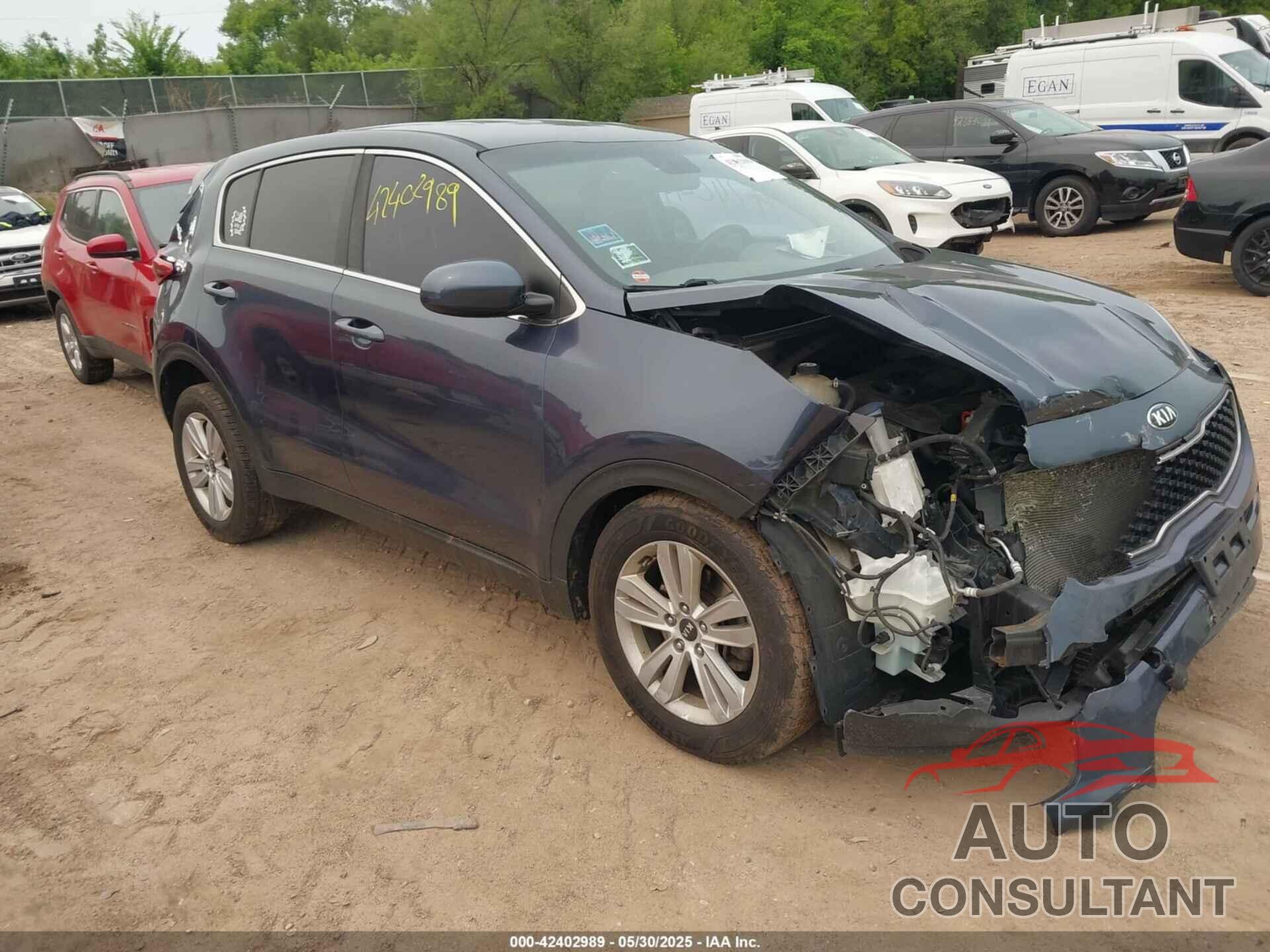 KIA SPORTAGE 2017 - KNDPM3AC3H7272123