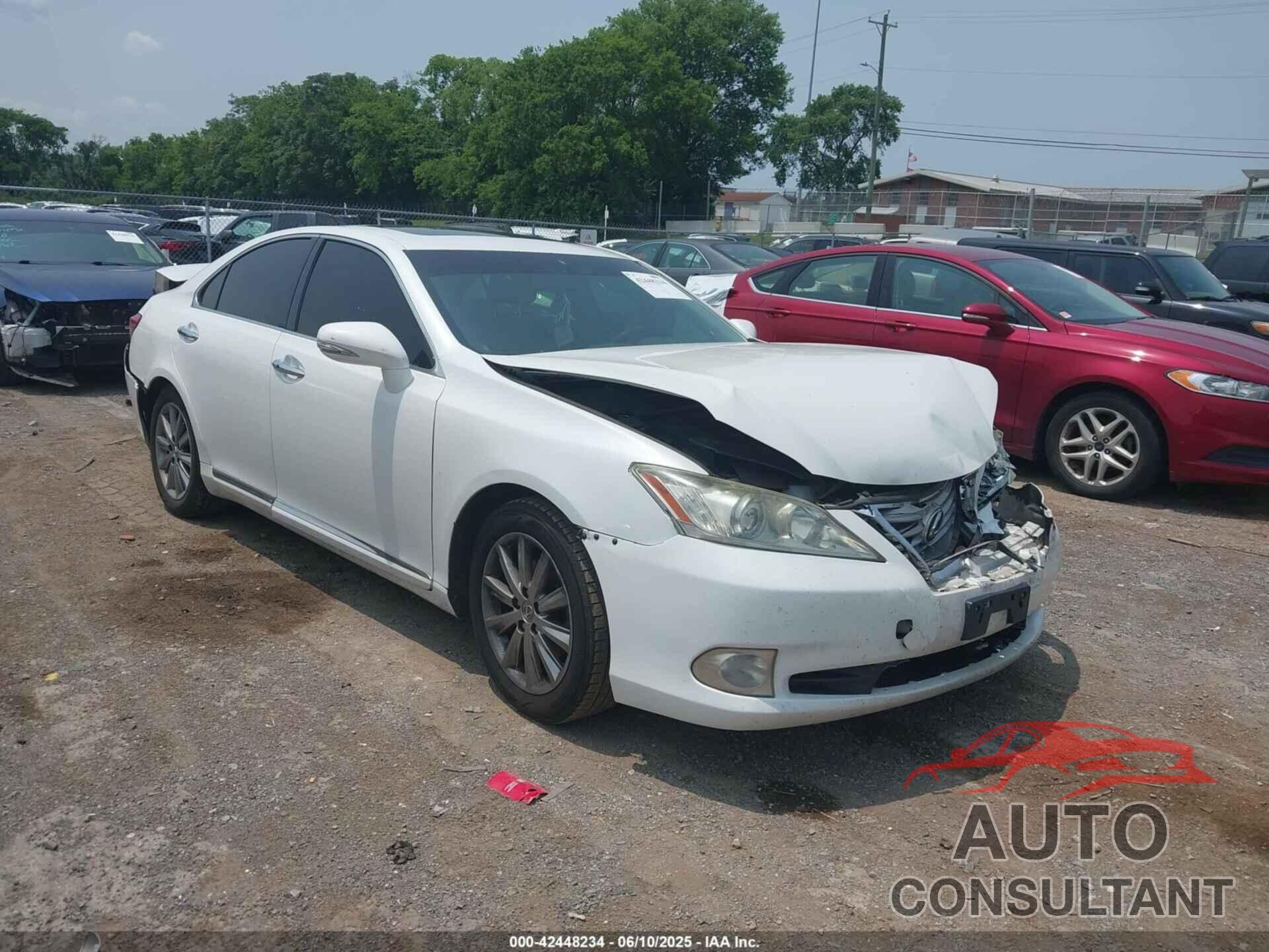 LEXUS ES 350 2012 - JTHBK1EGXC2486144
