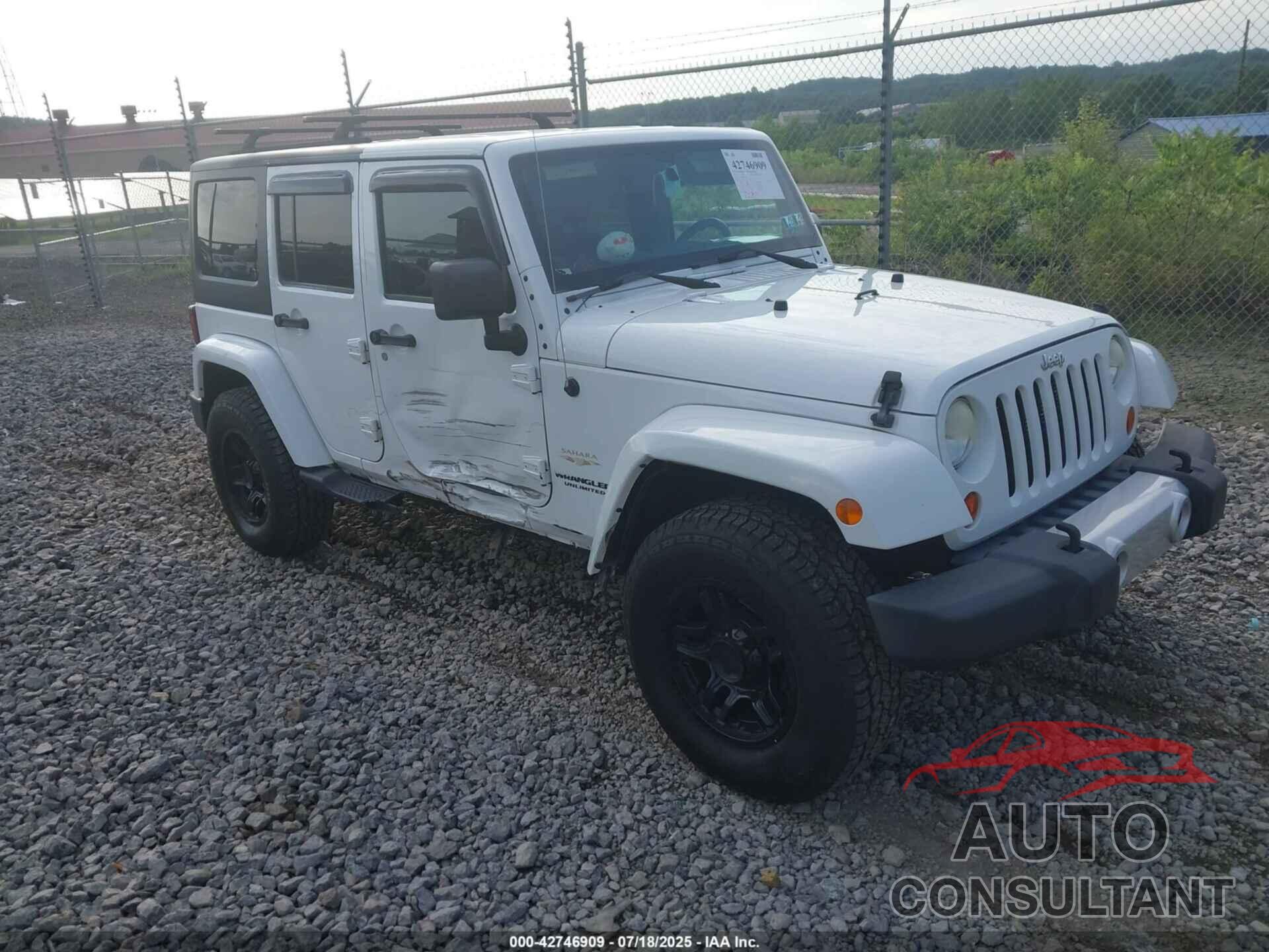 JEEP WRANGLER UNLIMITED 2013 - 1C4BJWEG1DL502969