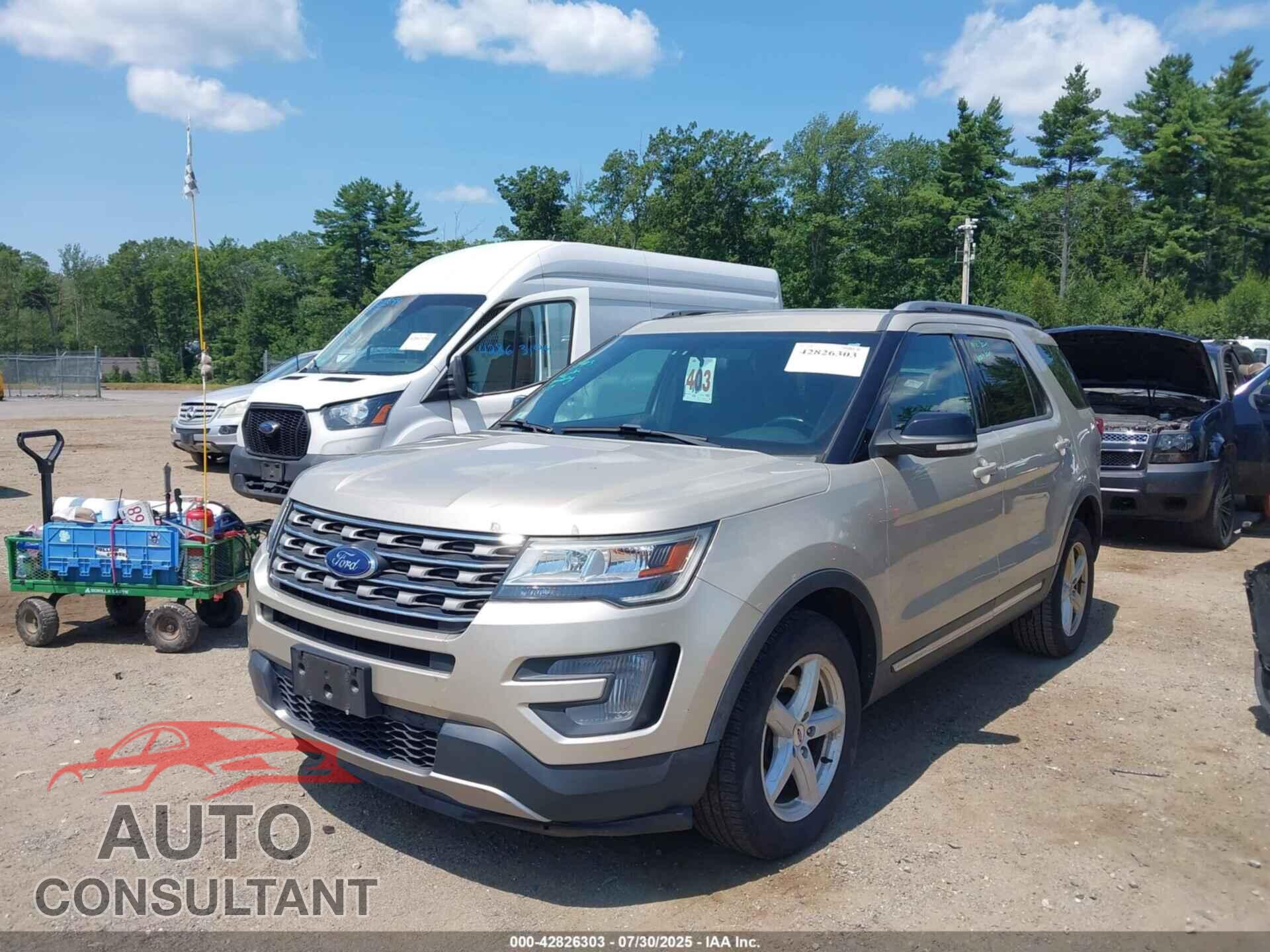 FORD EXPLORER 2017 - 1FM5K8D87HGC01665