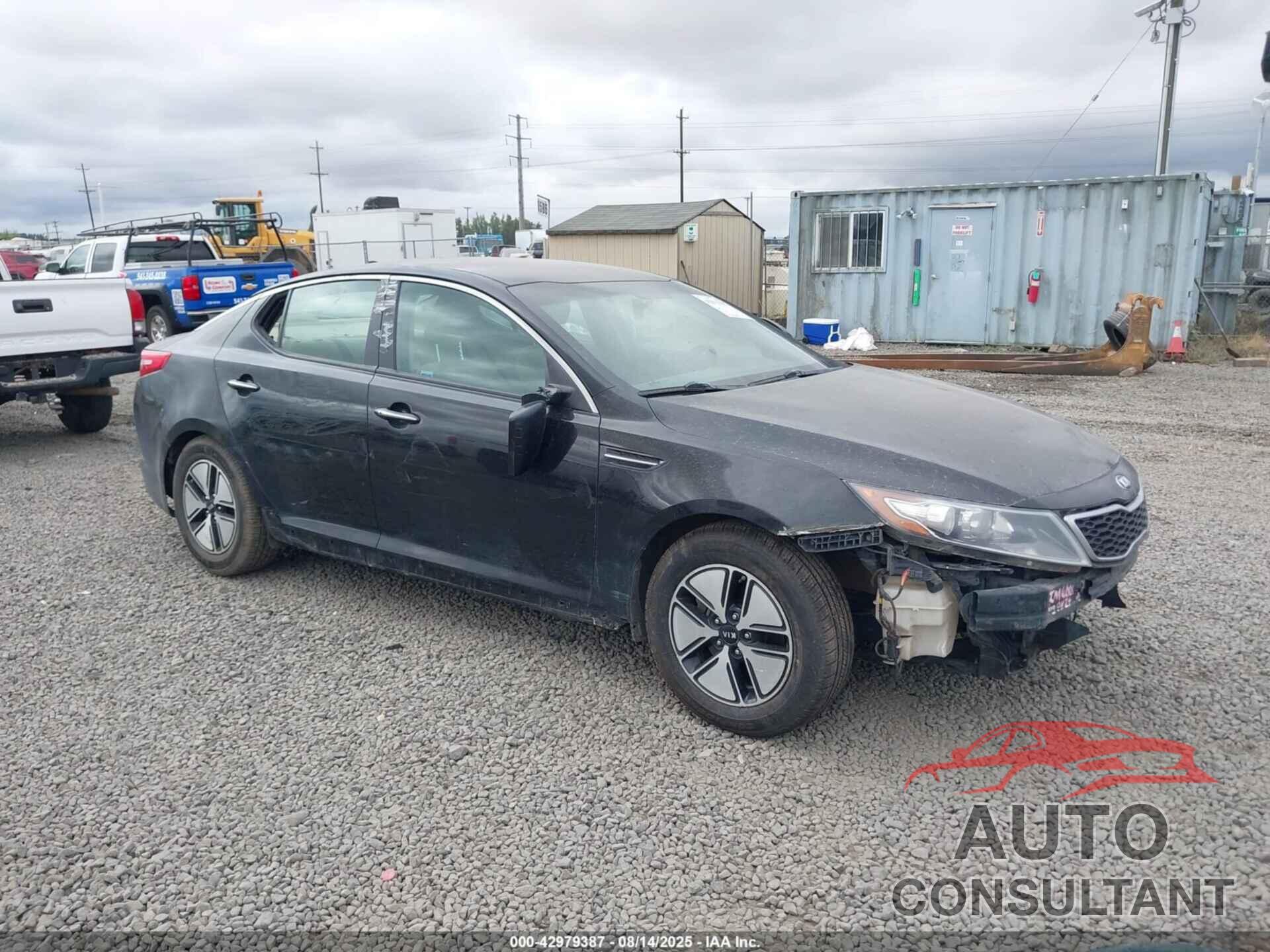 KIA OPTIMA HYBRID 2013 - KNAGM4AD4D5058310