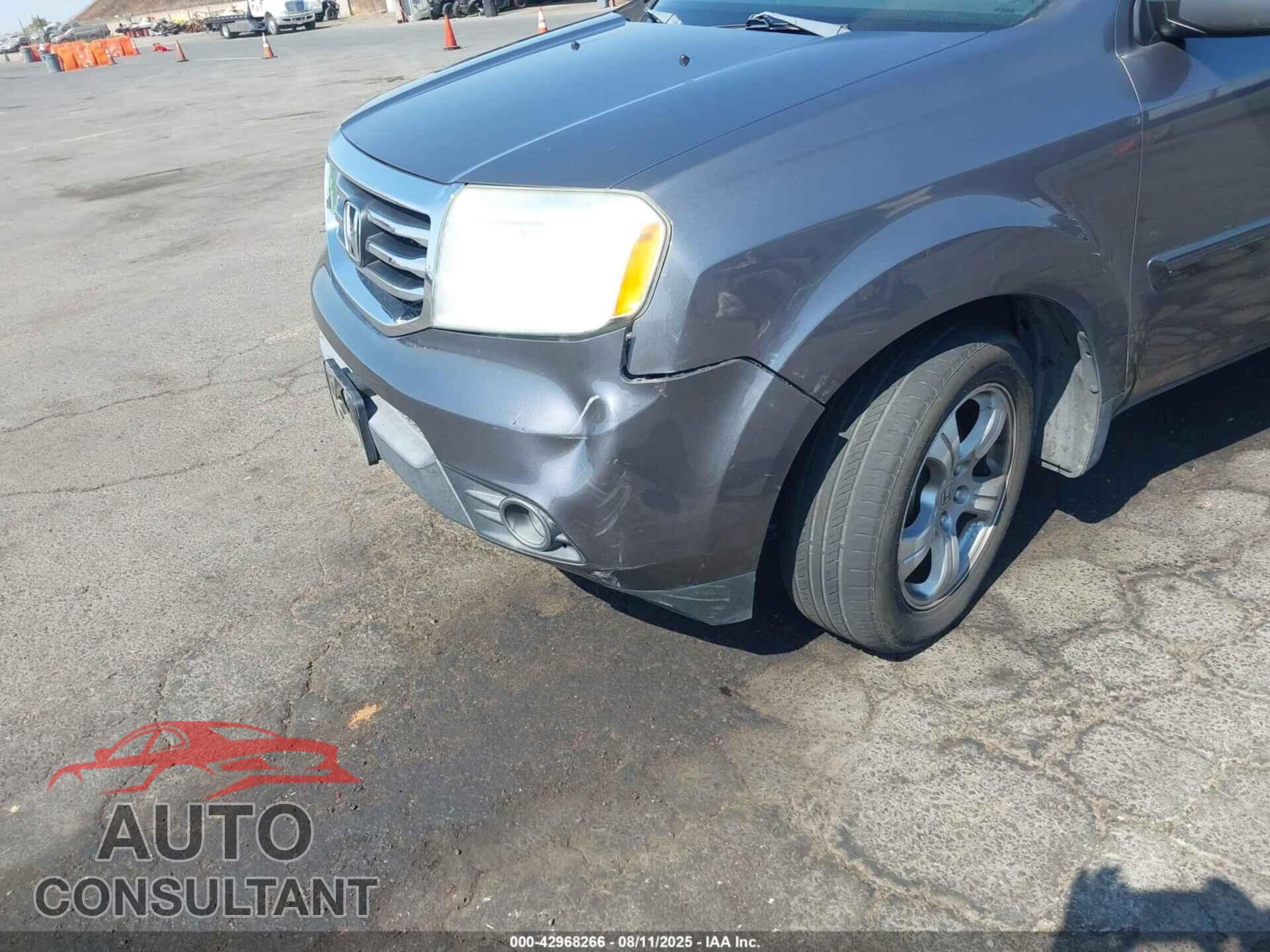 HONDA PILOT 2014 - 5FNYF3H66EB015154