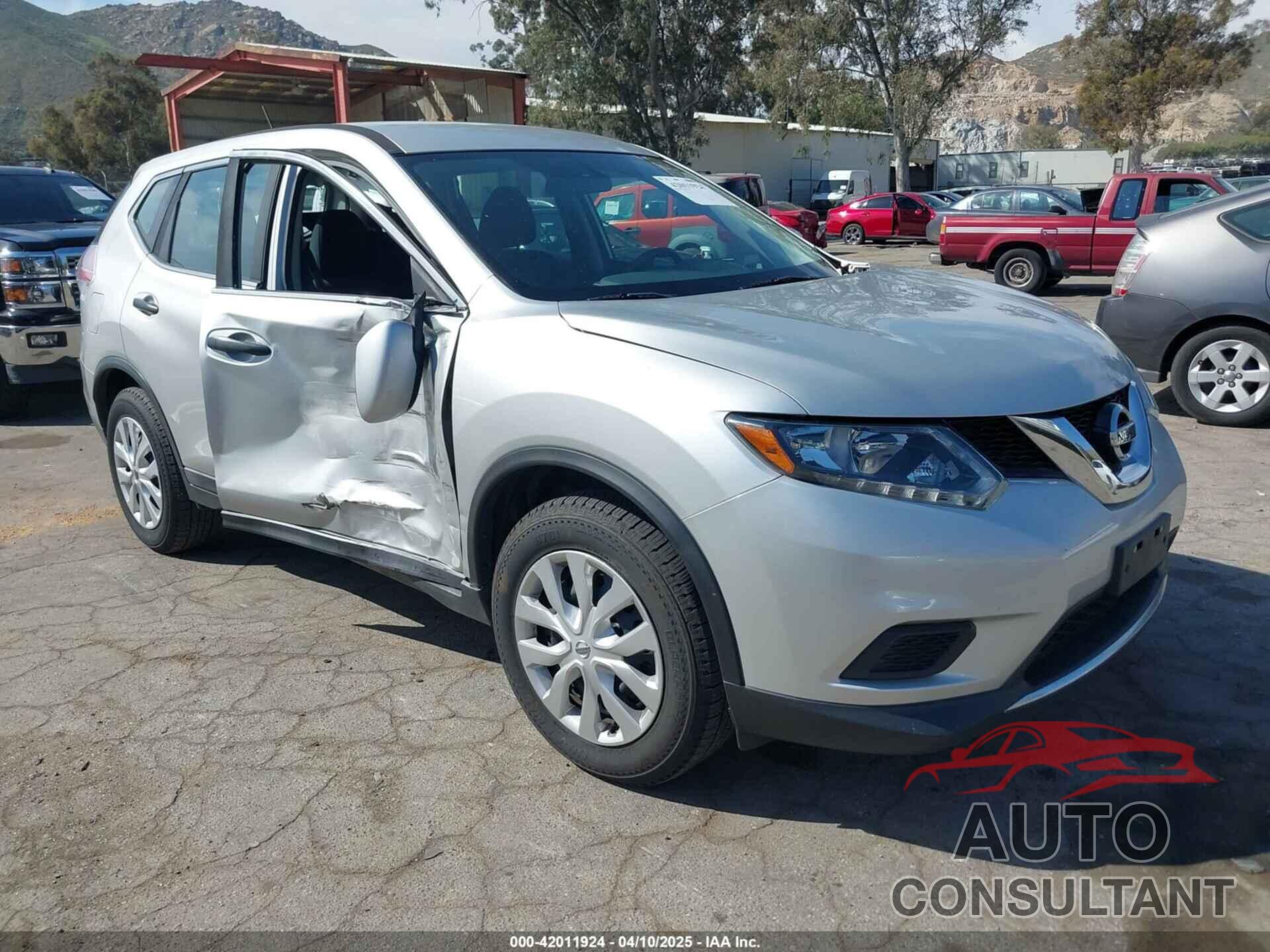 NISSAN ROGUE 2016 - 5N1AT2MT9GC753445