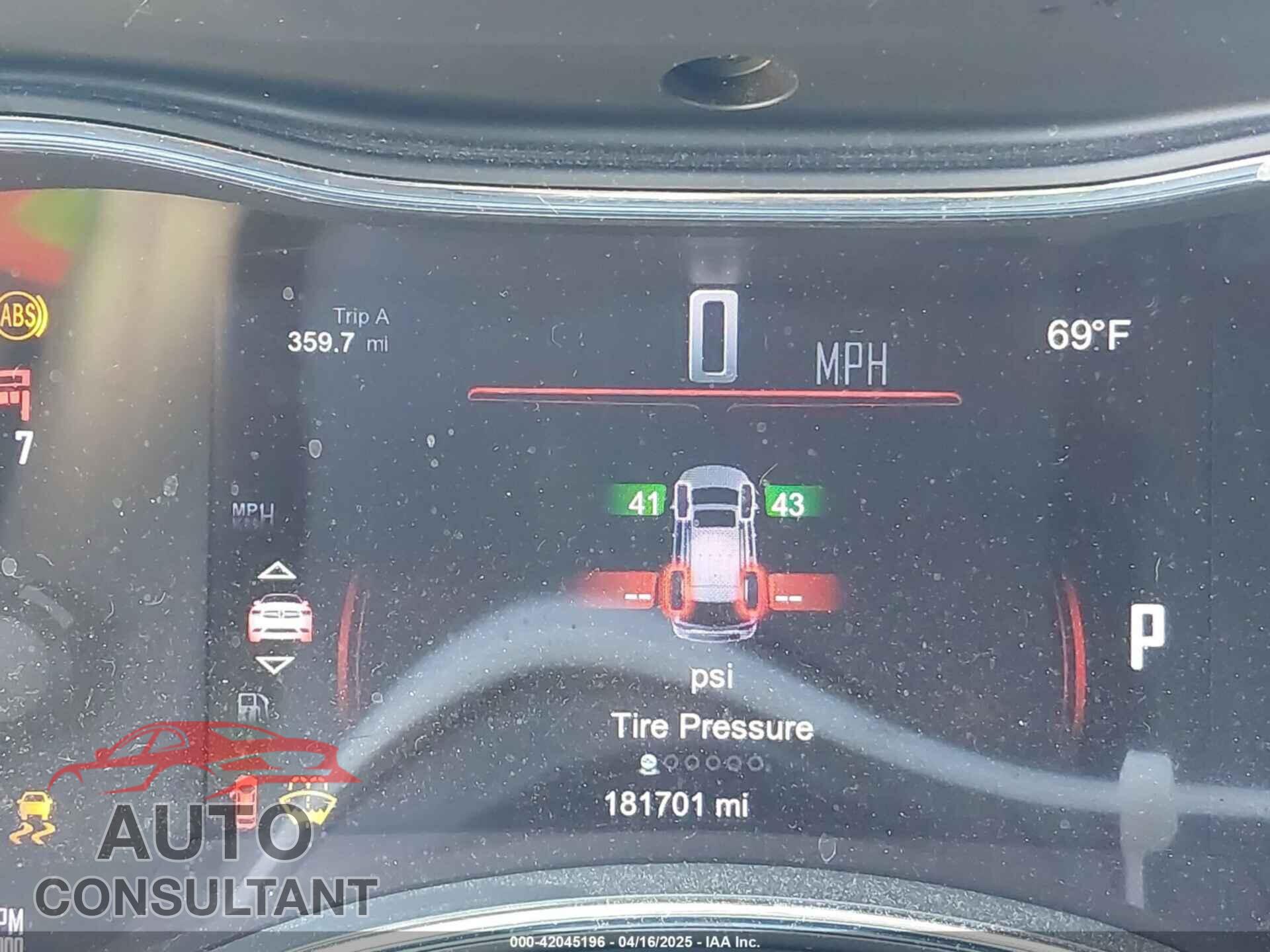 DODGE DURANGO 2014 - 1C4RDHDG8EC366182