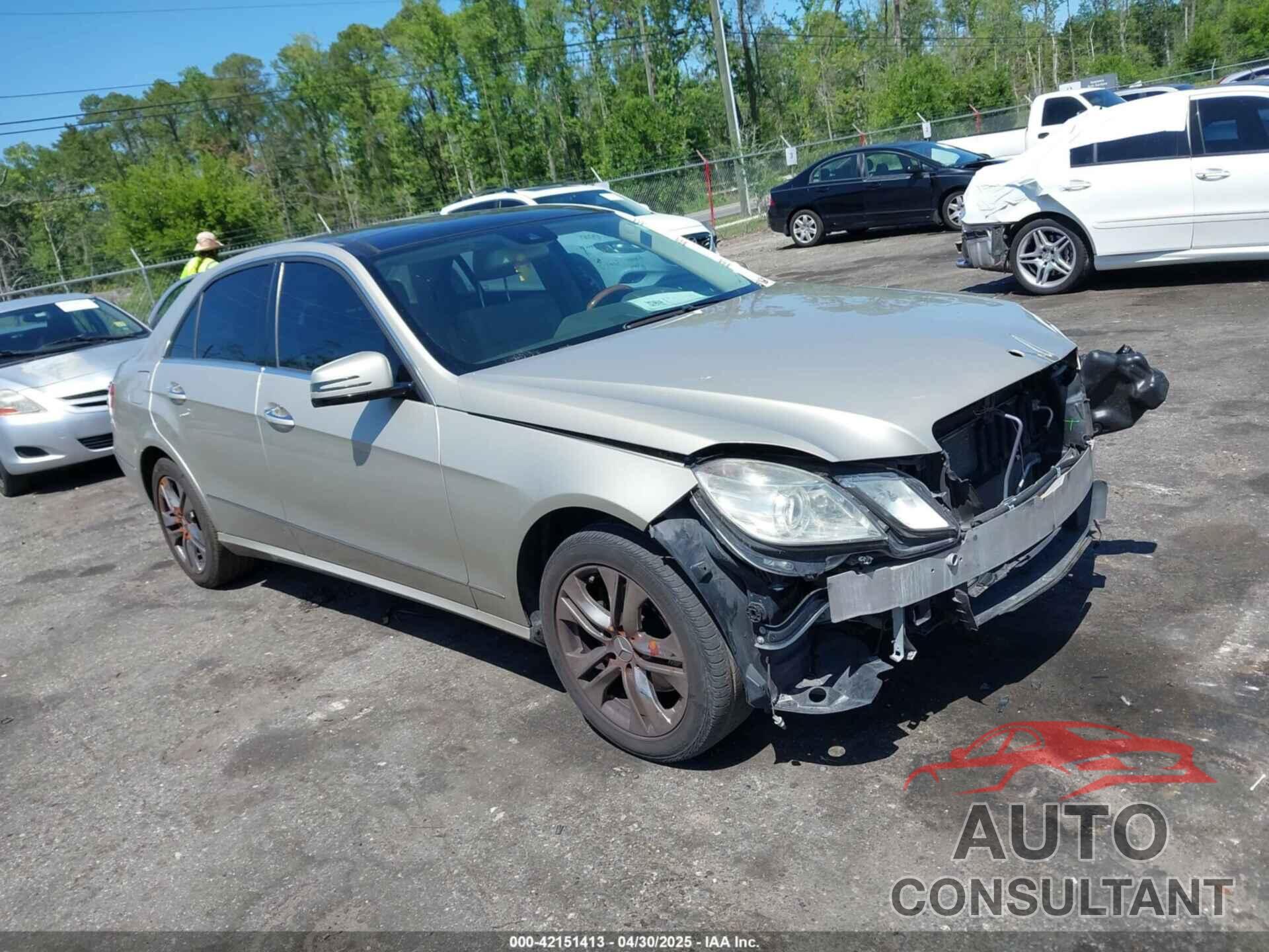 MERCEDES-BENZ E 350 2010 - WDDHF5GB9AA048636