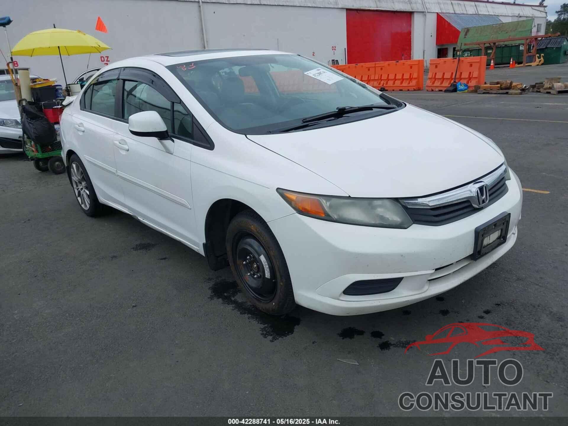 HONDA CIVIC 2012 - 19XFB2F9XCE311405