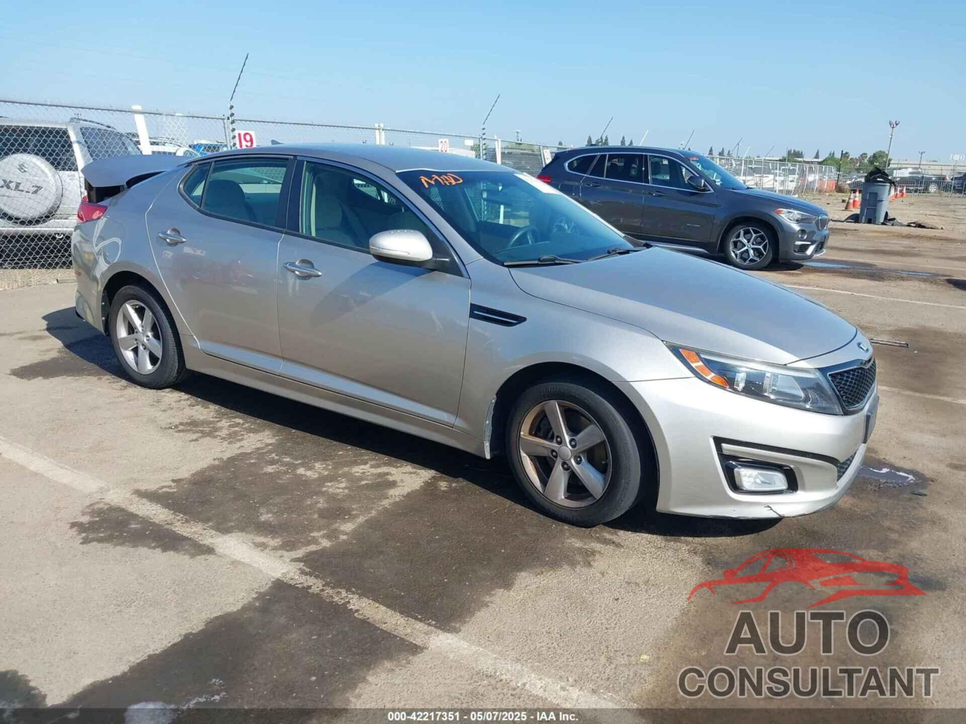 KIA OPTIMA 2015 - 5XXGM4A70FG450728