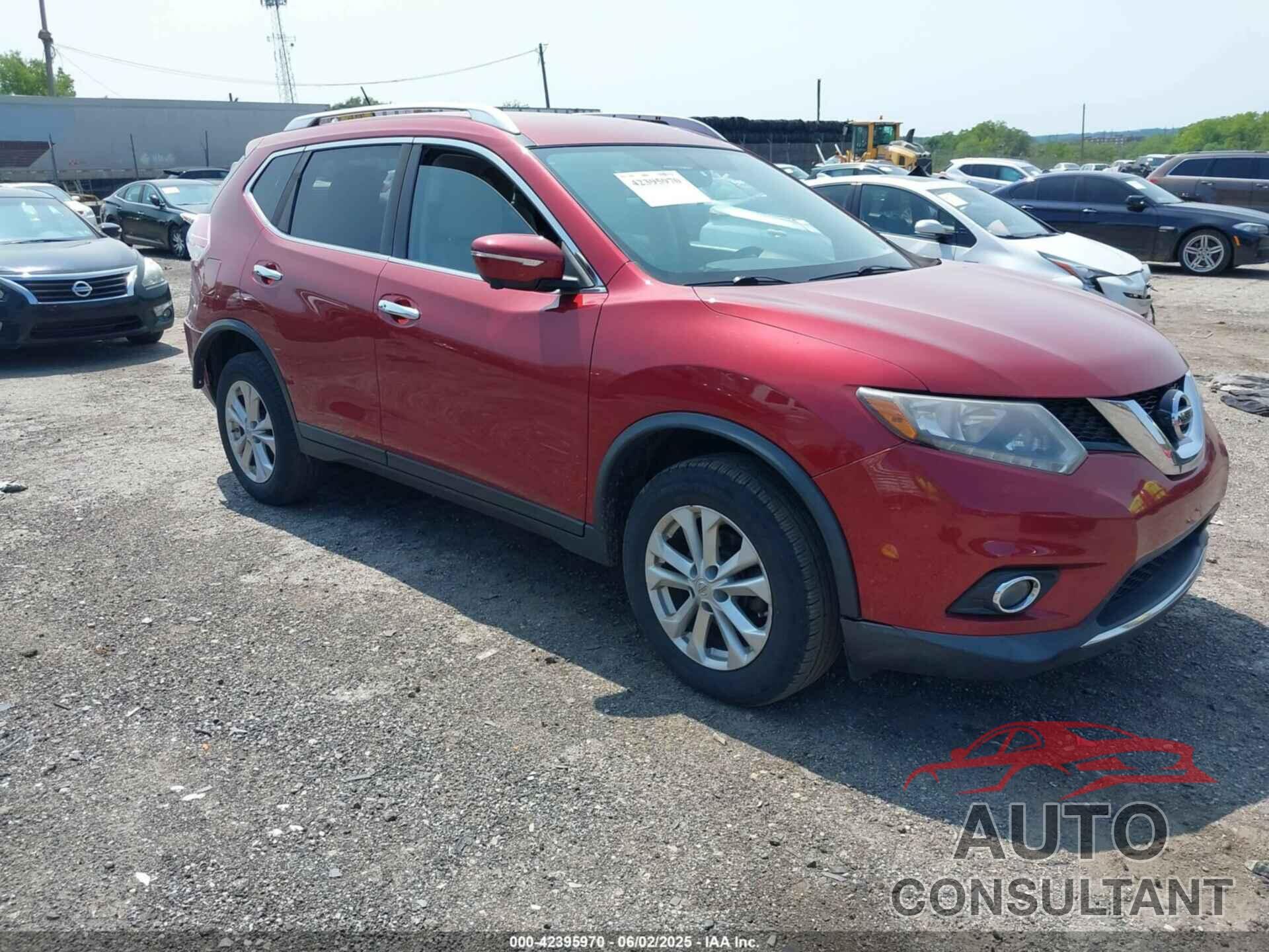 NISSAN ROGUE 2016 - KNMAT2MV6GP652054