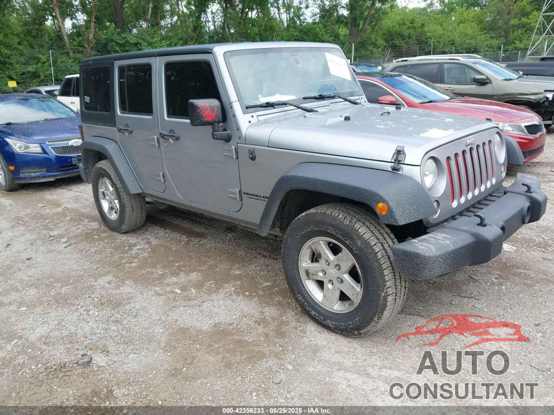 JEEP WRANGLER UNLIMITED 2016 - 1C4BJWDG4GL129299