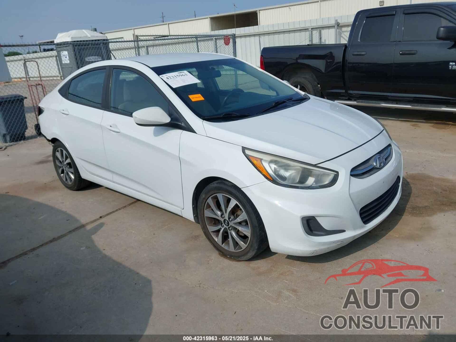 HYUNDAI ACCENT 2017 - KMHCT4AE6HU379673