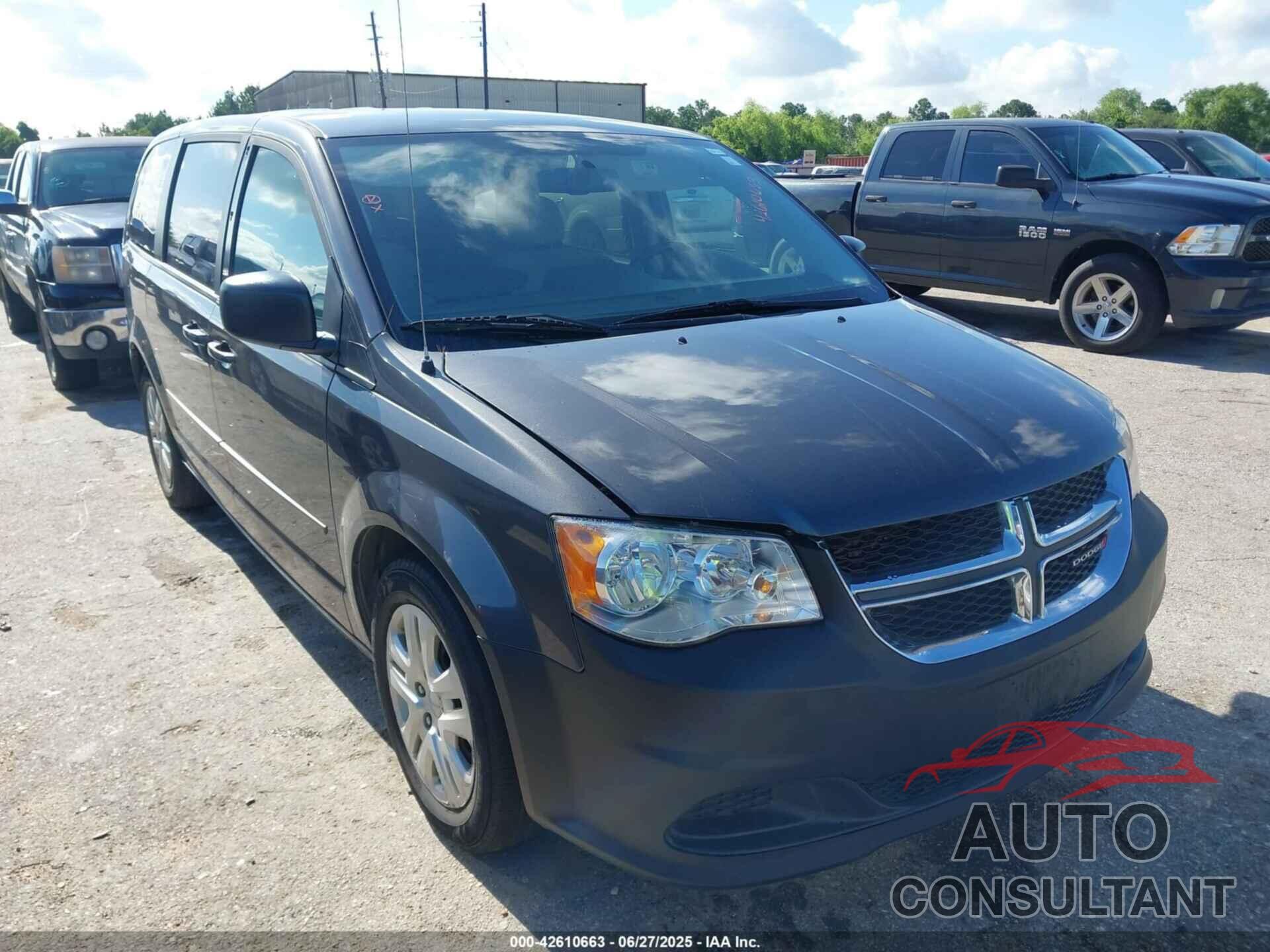 DODGE GRAND CARAVAN 2016 - 2C4RDGBG7GR387452