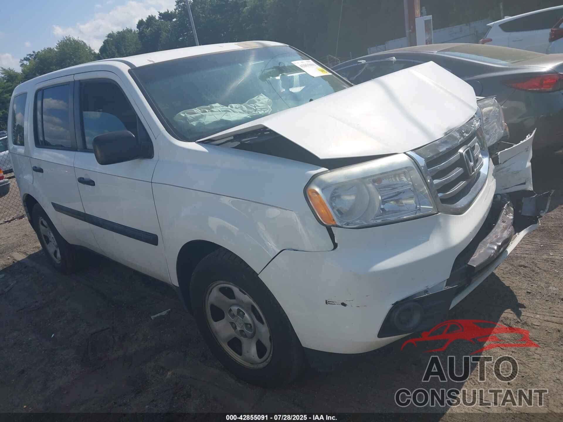 HONDA PILOT 2015 - 5FNYF4H29FB019333