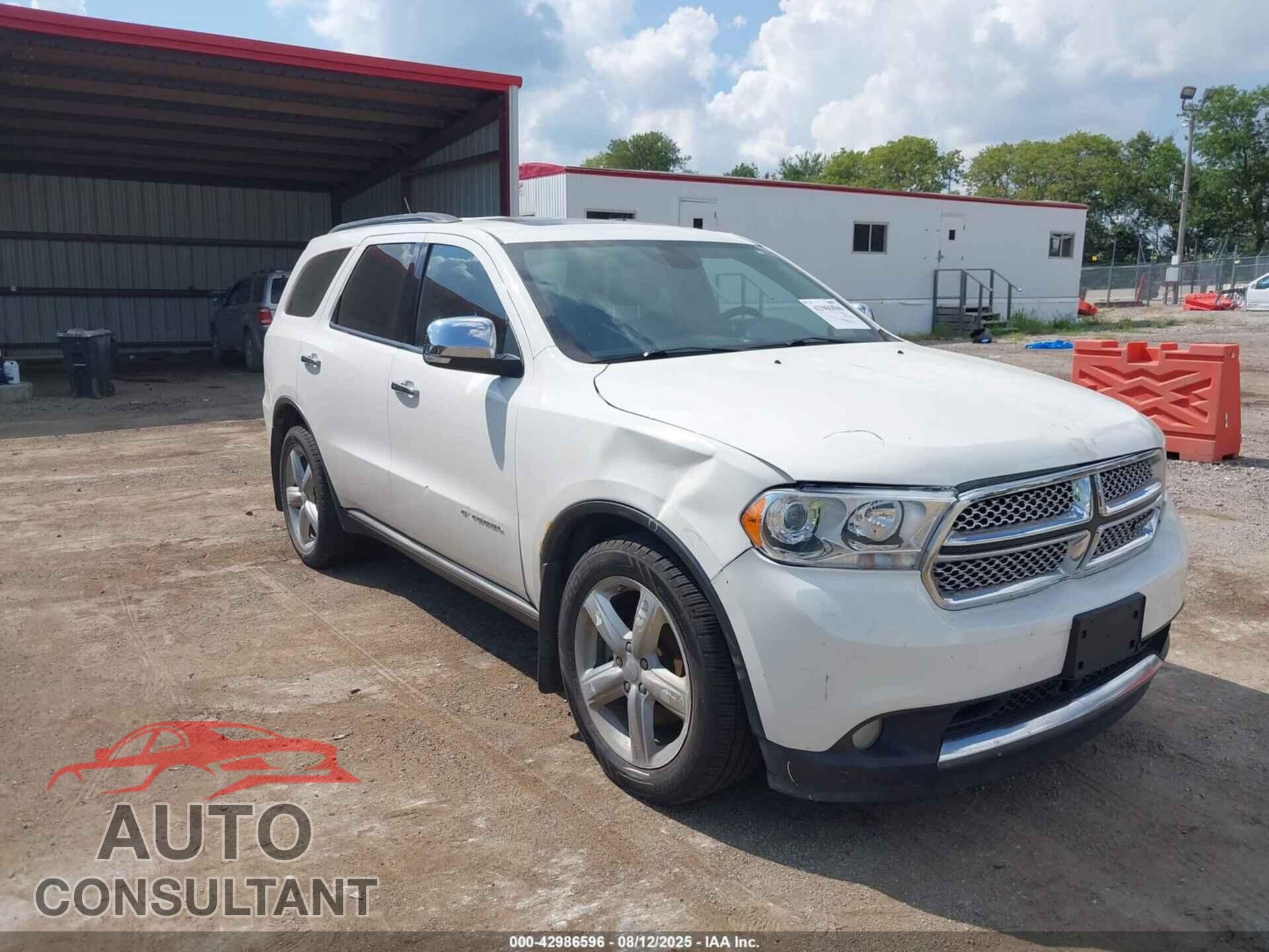 DODGE DURANGO 2012 - 1C4RDJEG6CC336987