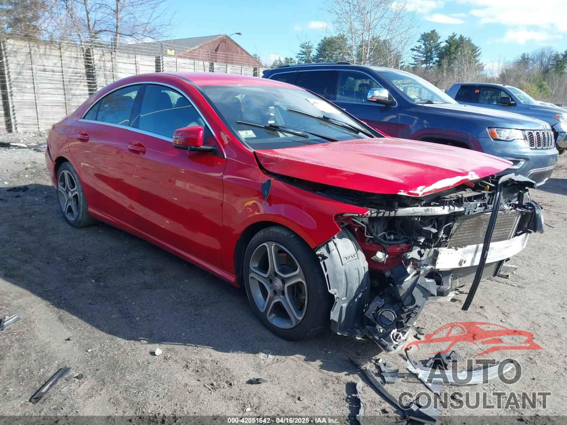 MERCEDES-BENZ CLA 250 2014 - WDDSJ4GB6EN115562