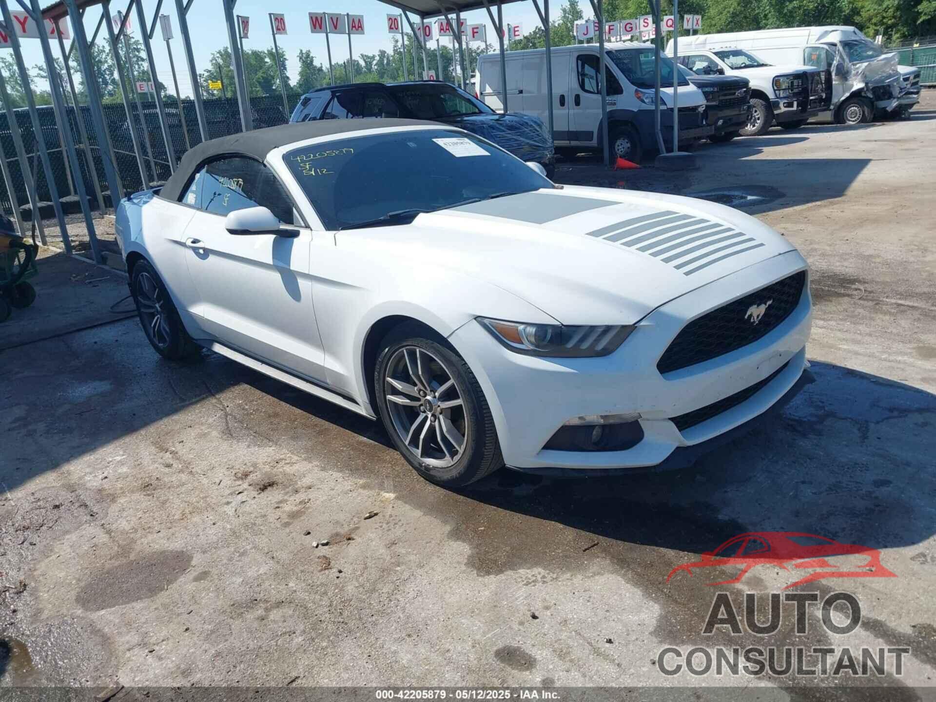 FORD MUSTANG 2016 - 1FATP8UH5G5281884