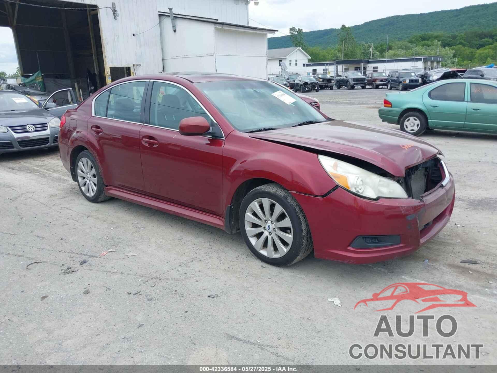 SUBARU LEGACY 2011 - 4S3BMBK67B3252243