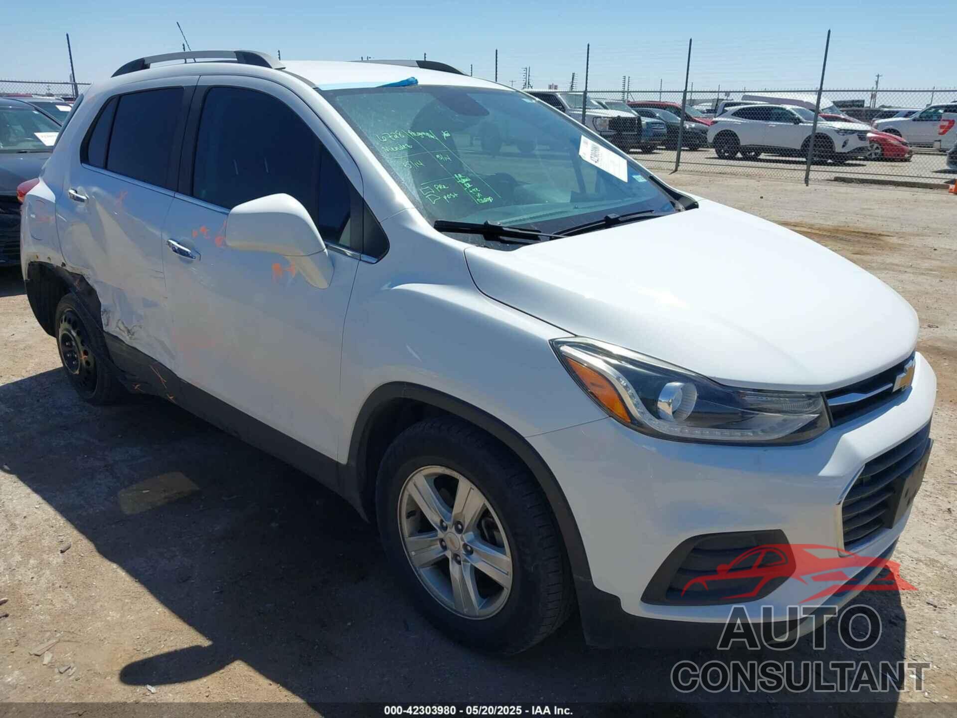 CHEVROLET TRAX 2020 - KL7CJLSB0LB070677