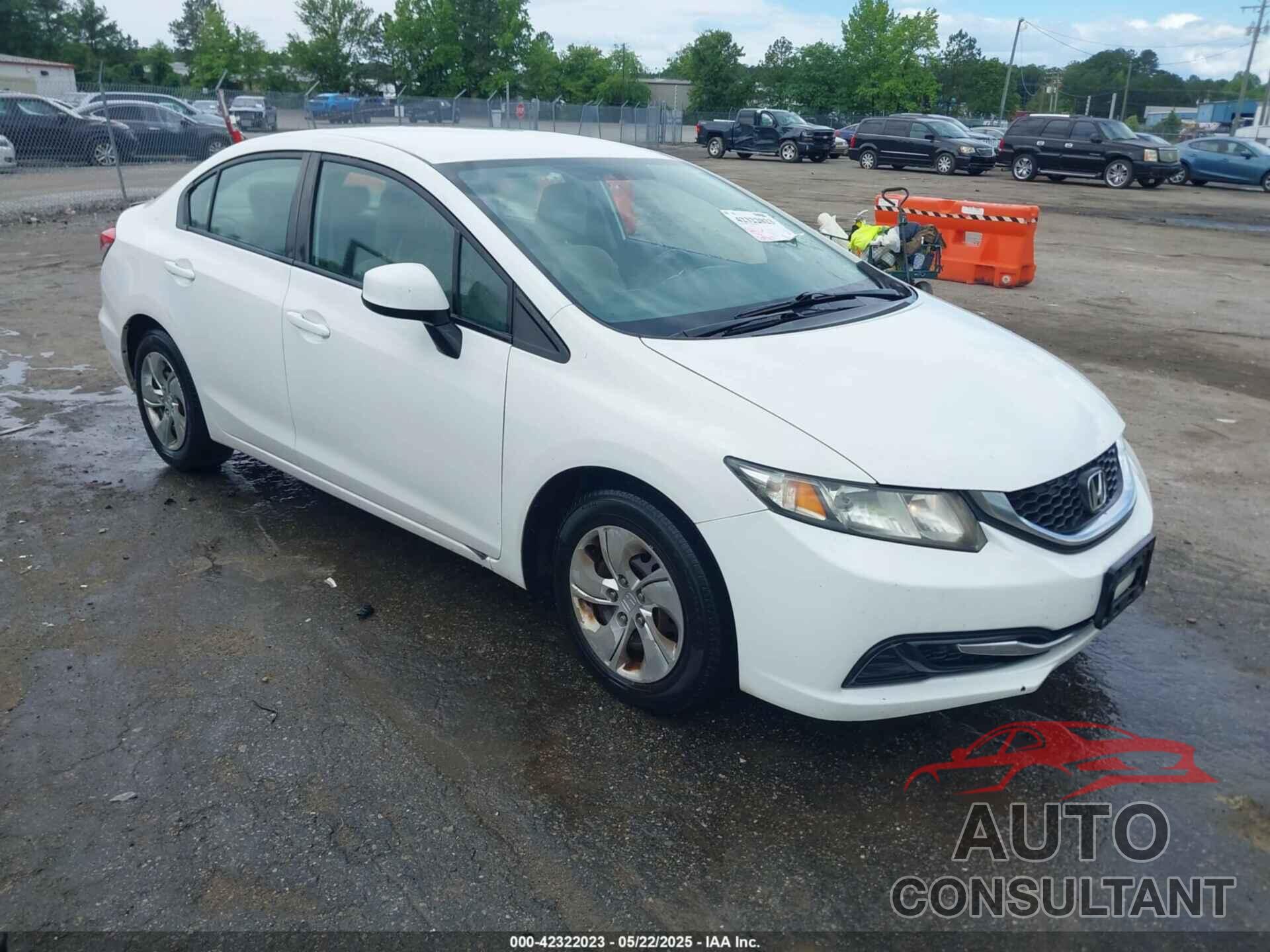 HONDA CIVIC 2013 - 2HGFB2F51DH564066