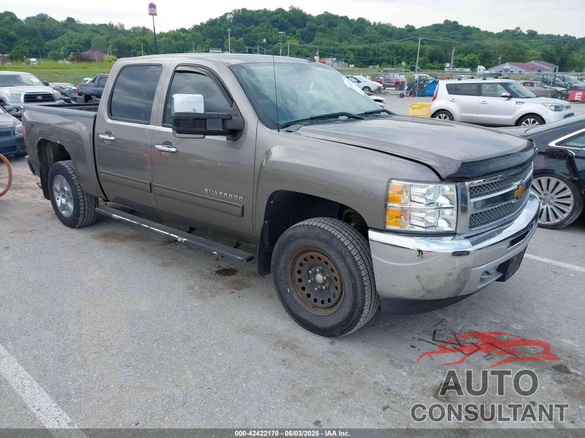CHEVROLET SILVERADO 1500 2012 - 3GCPKSE74CG195434