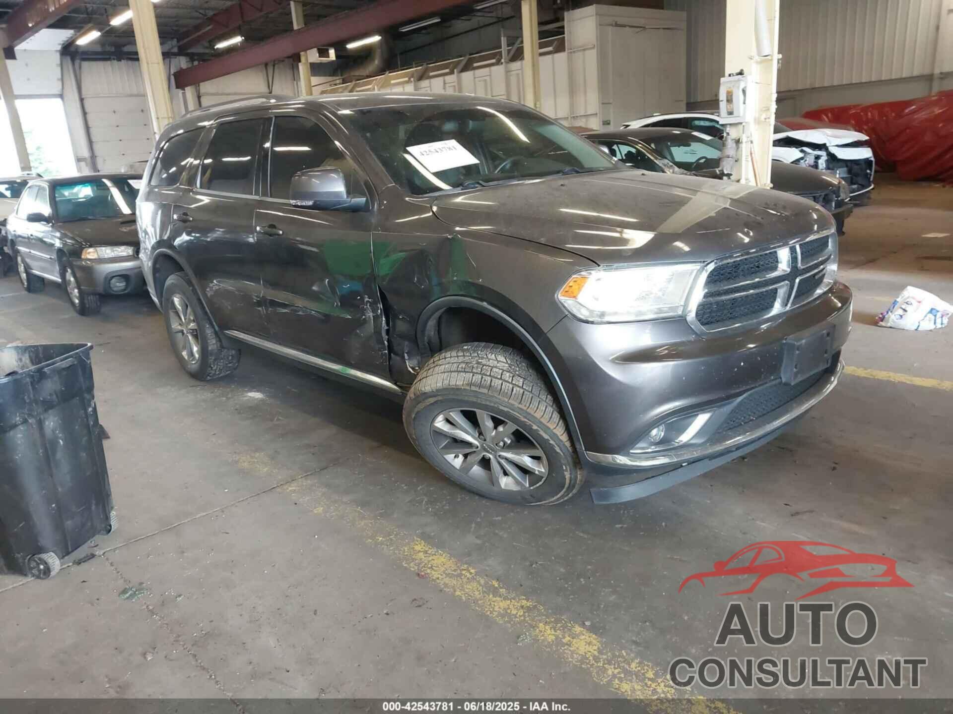 DODGE DURANGO 2015 - 1C4RDJDG7FC709542