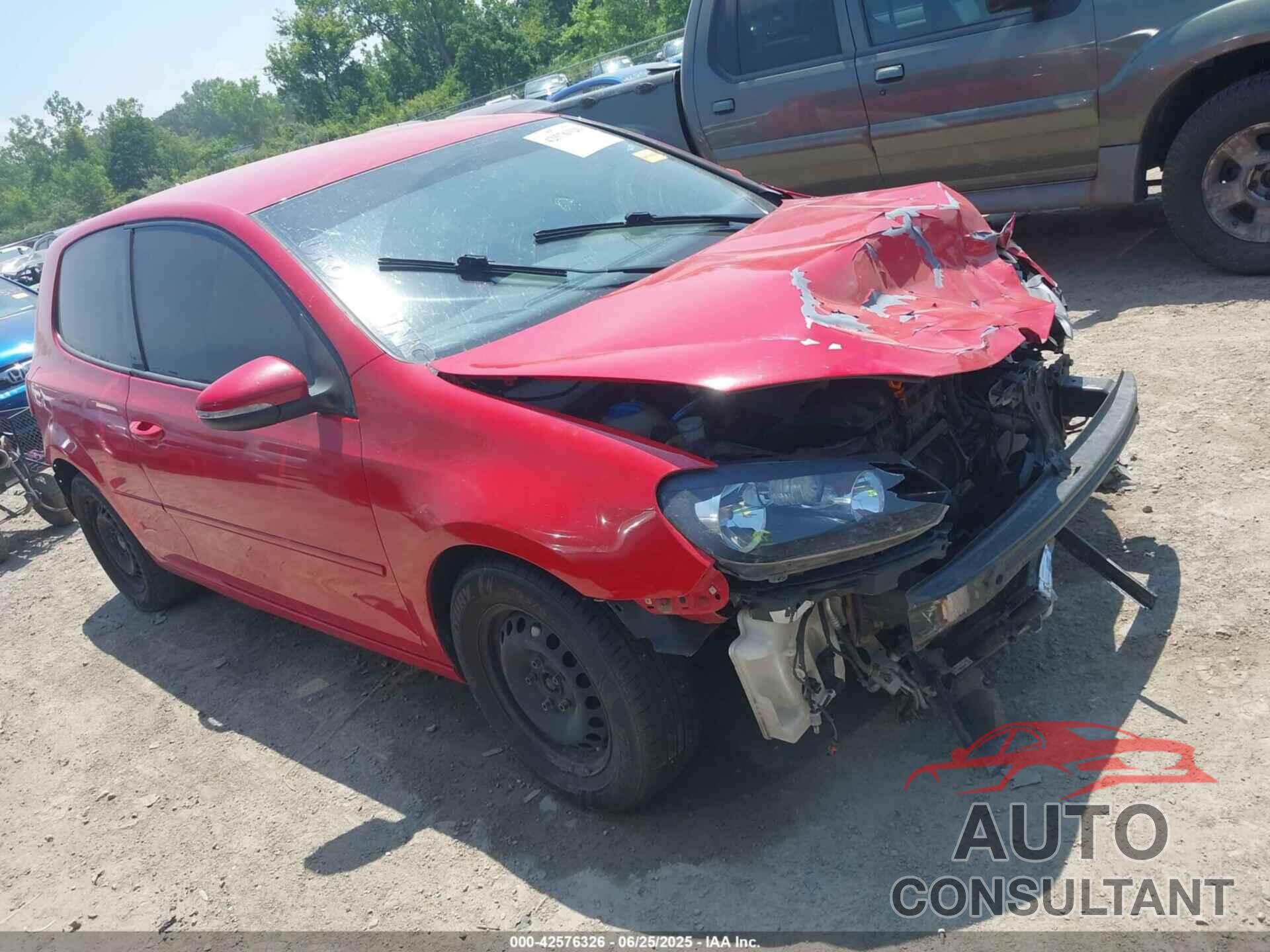 VOLKSWAGEN GOLF 2012 - WVWBB7AJ9CW280179