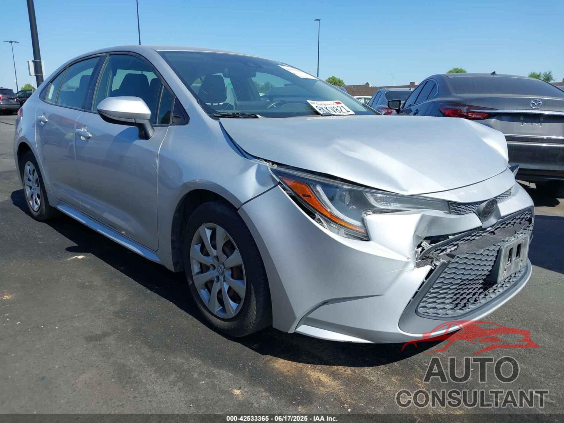 TOYOTA COROLLA 2020 - JTDEPRAE6LJ001961