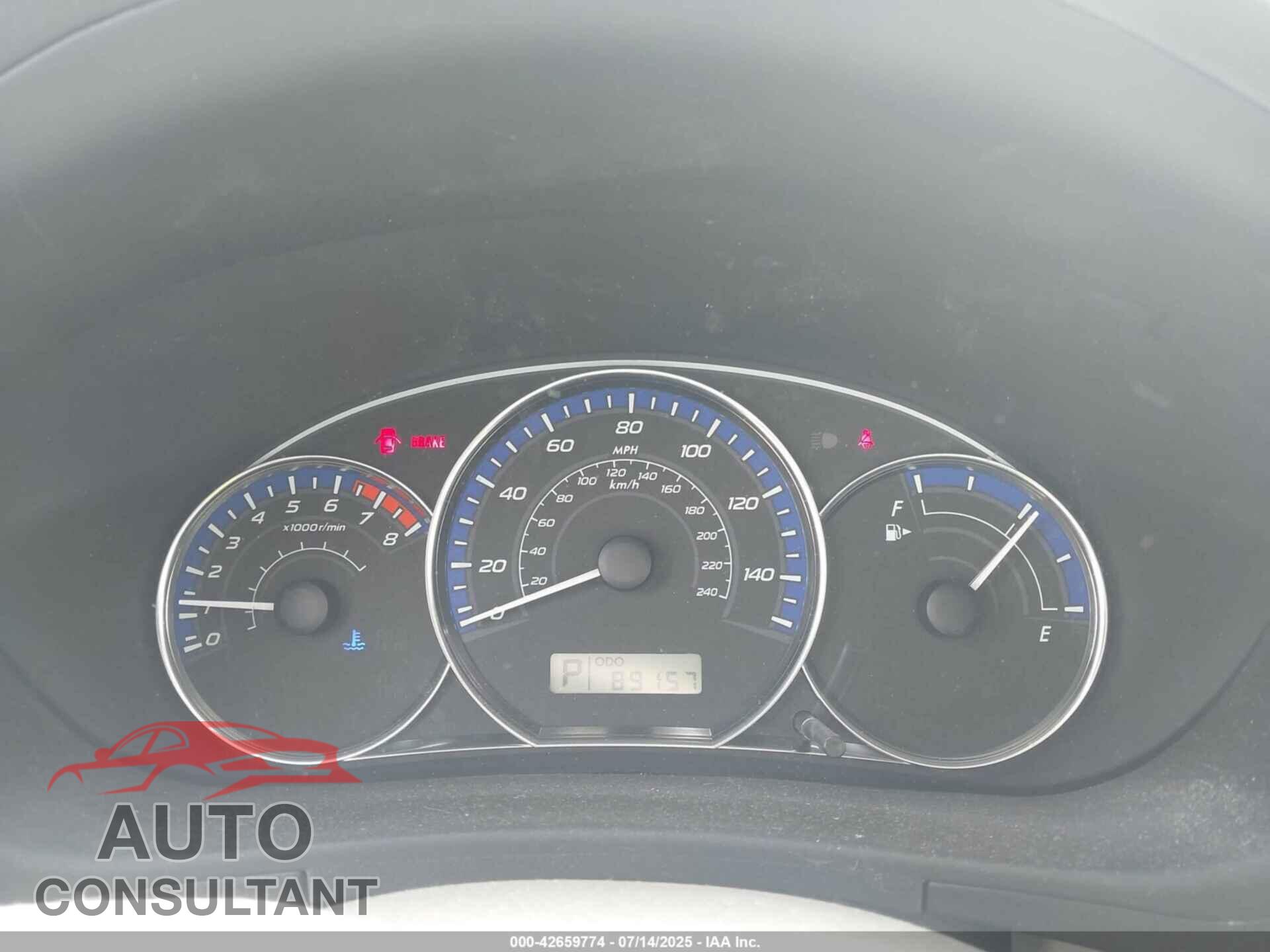 SUBARU FORESTER 2011 - JF2SHBBC7BH717182