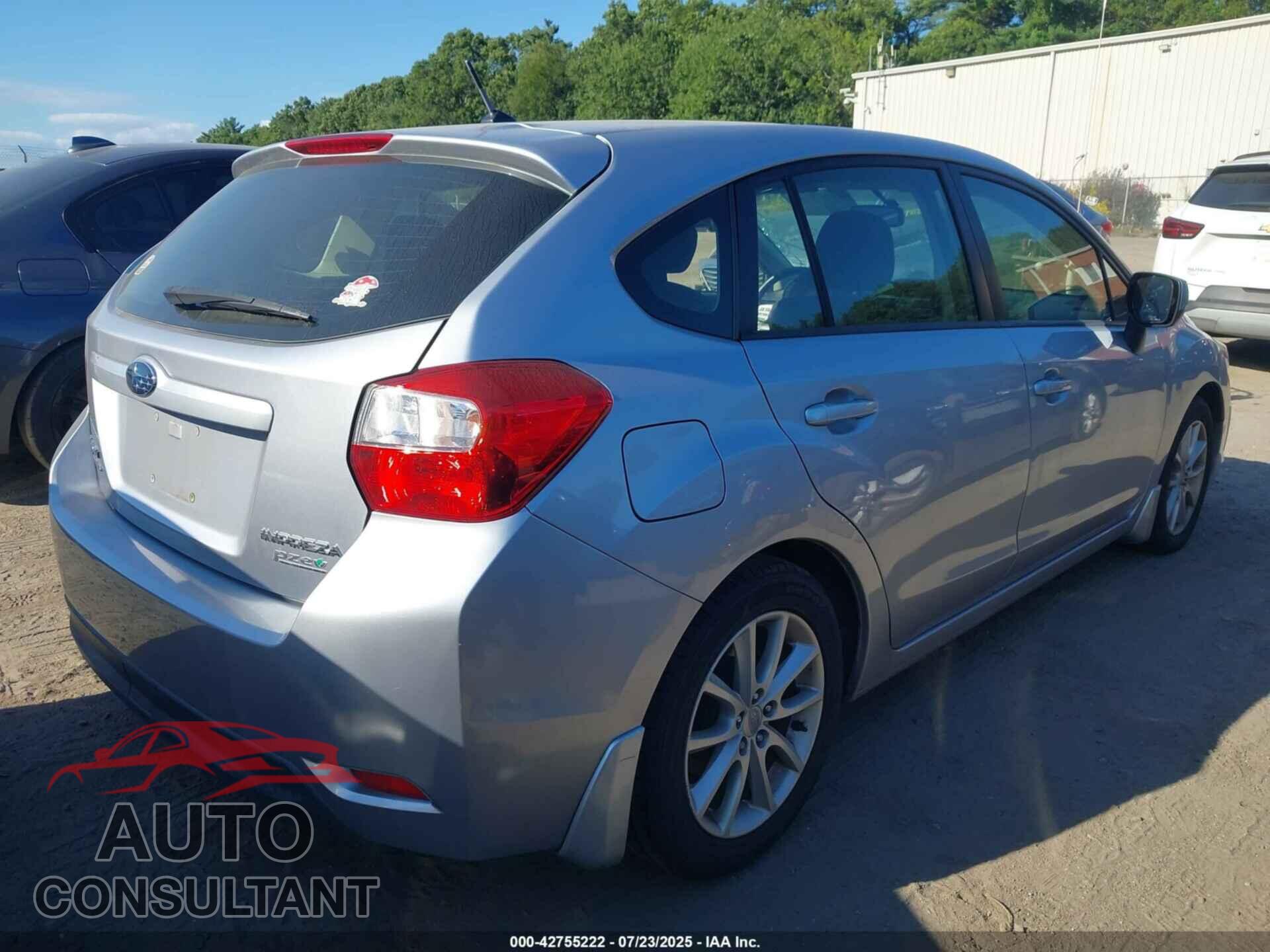 SUBARU IMPREZA 2014 - JF1GPAC68E8280717