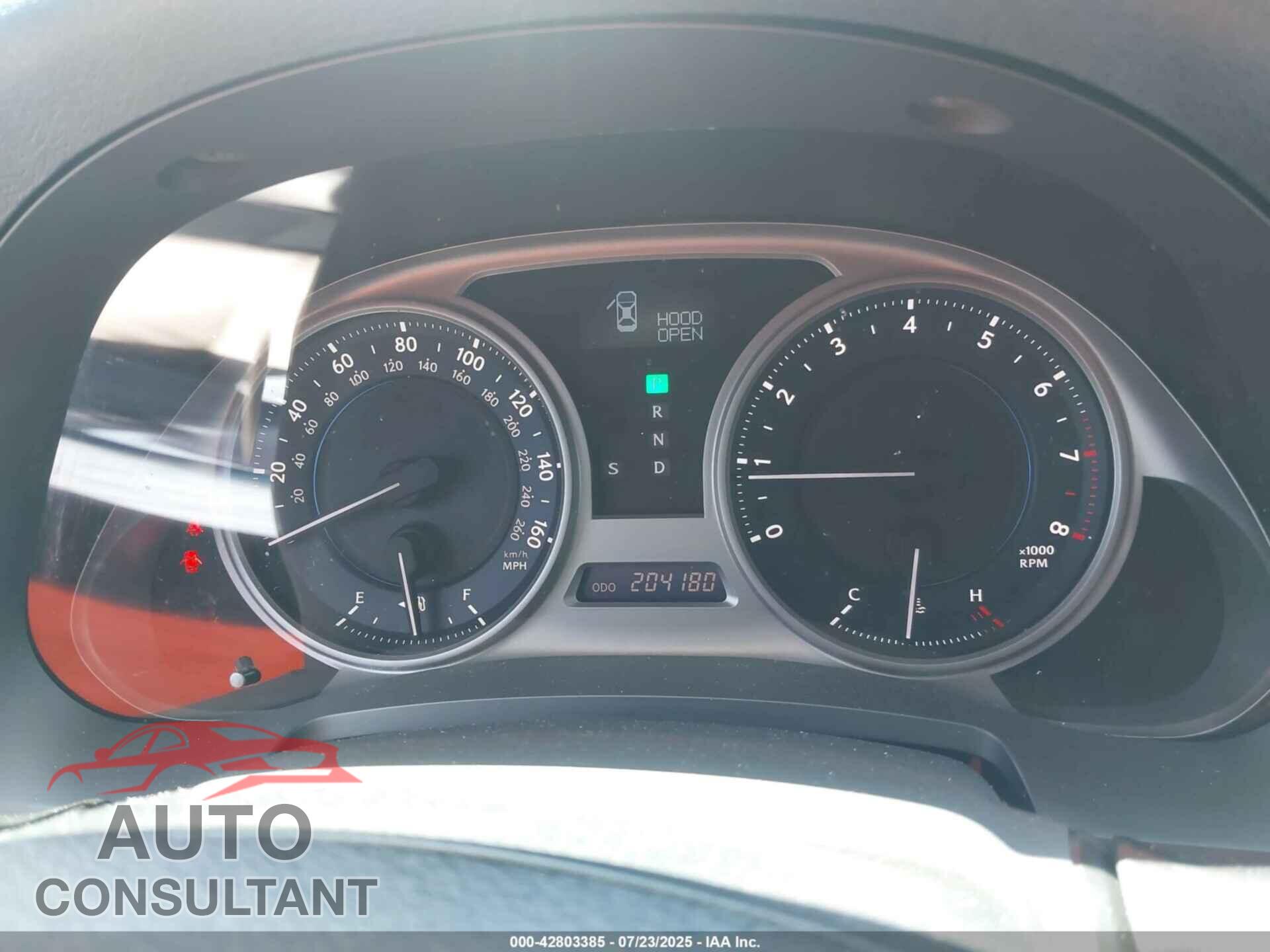 LEXUS IS 350 2010 - JTHBE5C24A2017408