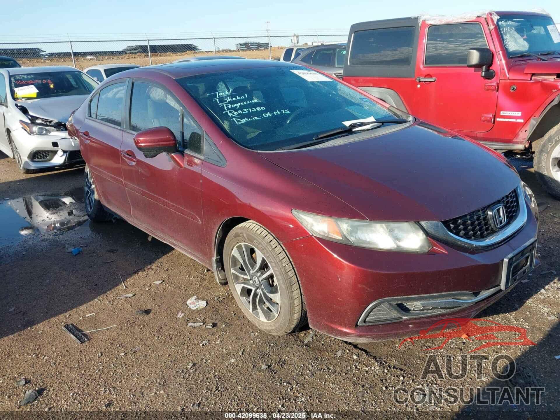 HONDA CIVIC 2015 - 19XFB2F82FE000238