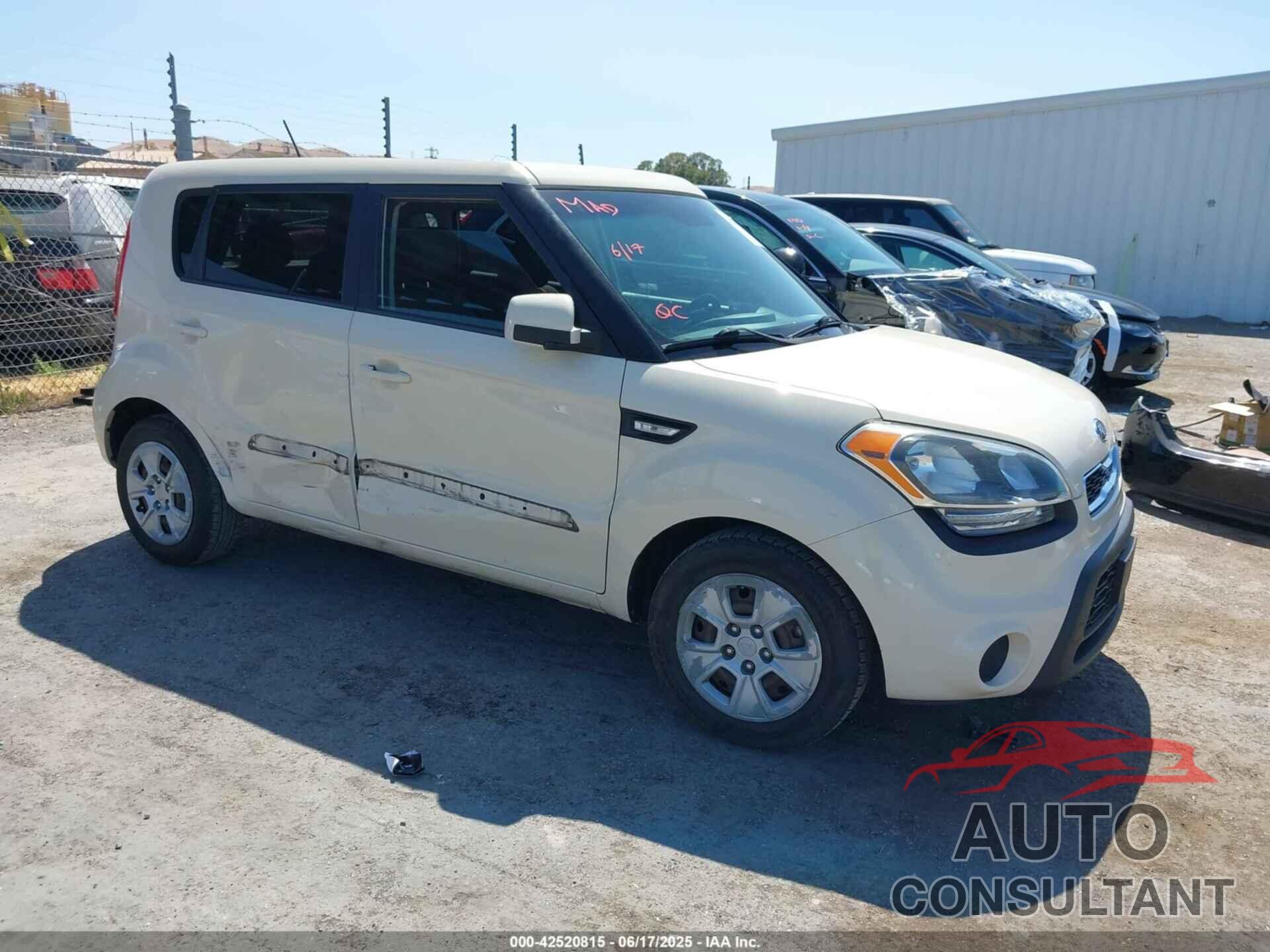 KIA SOUL 2012 - KNDJT2A59C7452932