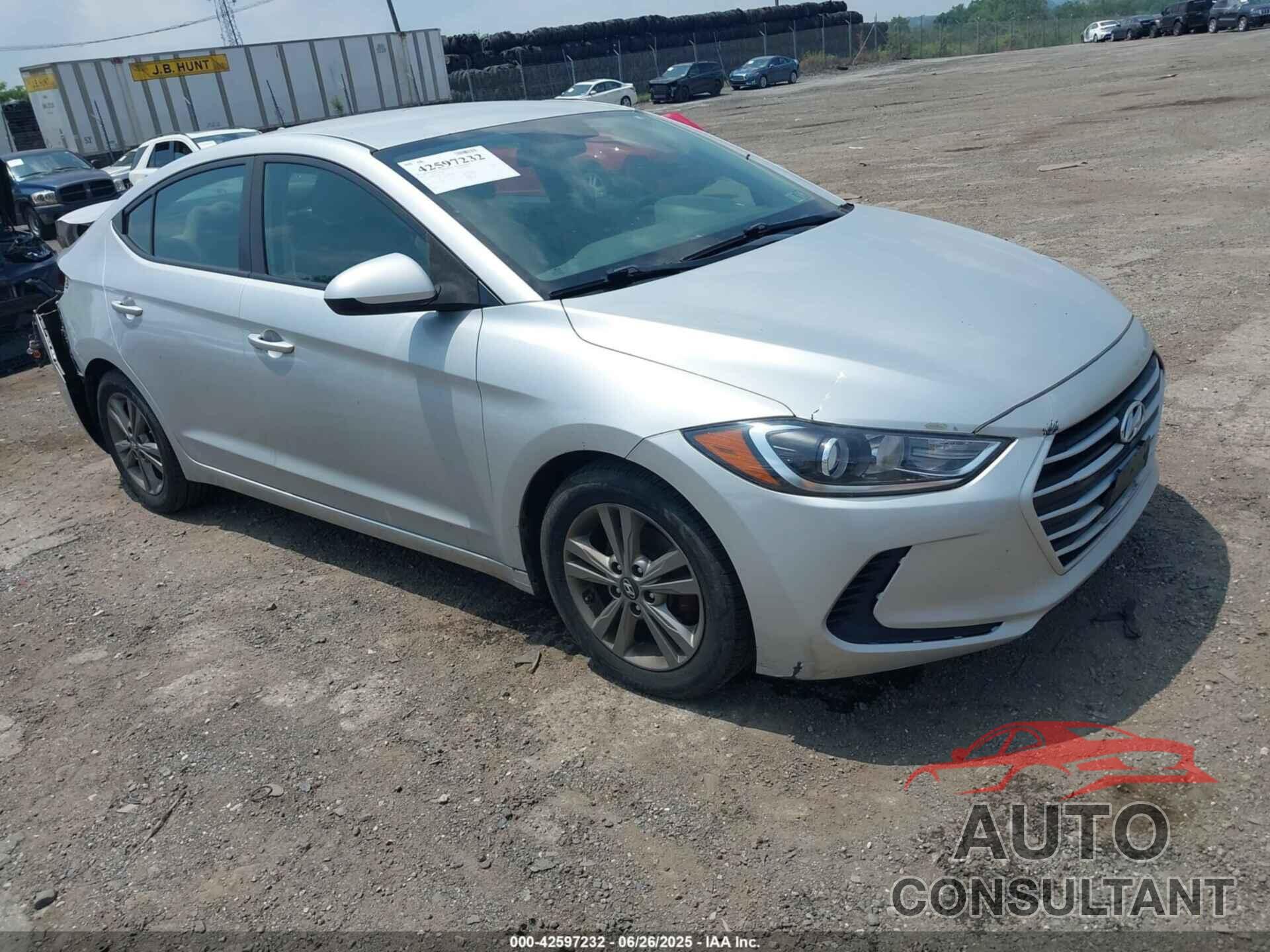 HYUNDAI ELANTRA 2018 - 5NPD84LF5JH312921