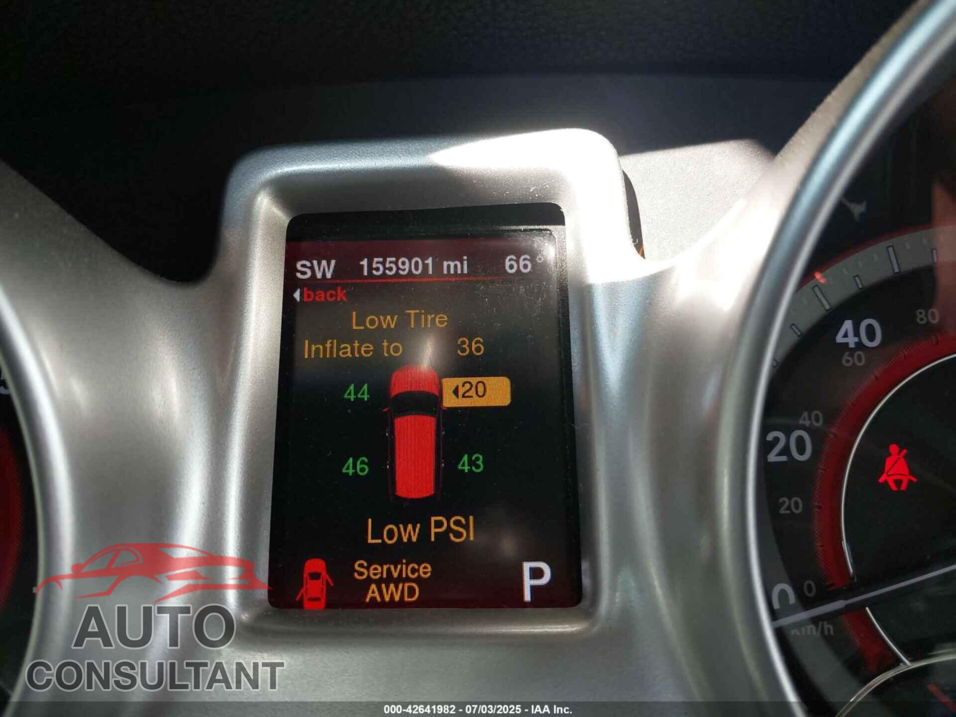 DODGE JOURNEY 2013 - 3C4PDDDG9DT685464