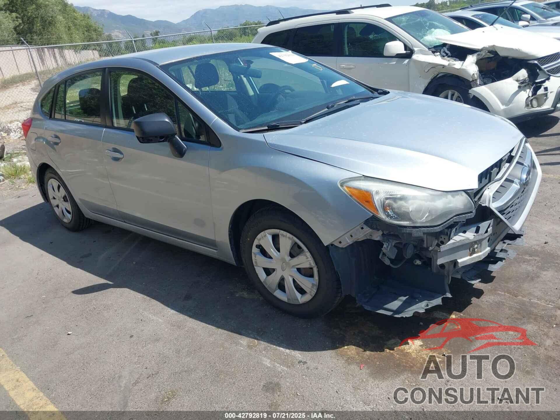 SUBARU IMPREZA 2013 - JF1GPAA65D2861306