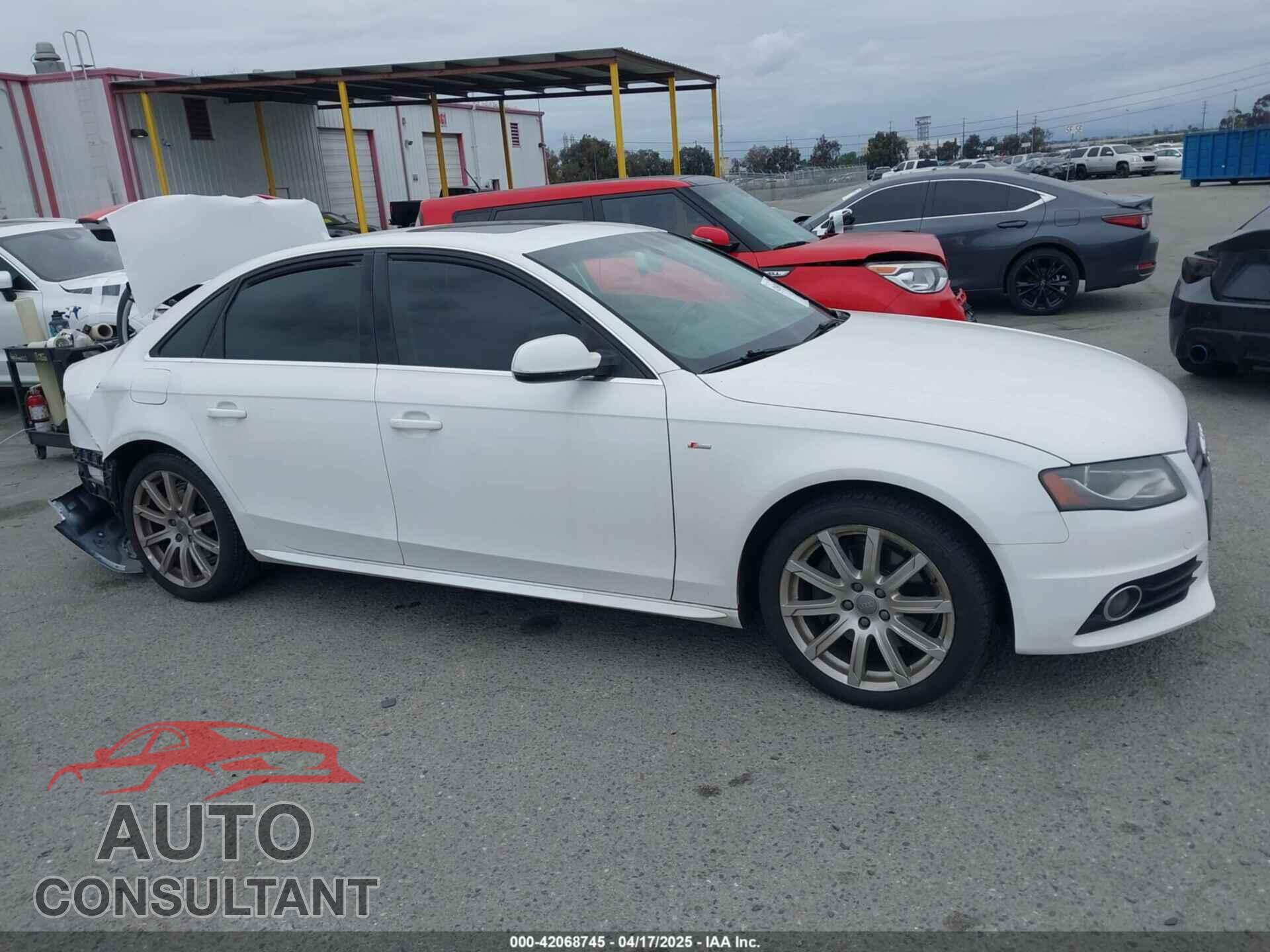 AUDI A4 2012 - WAUEFAFL3CA111293