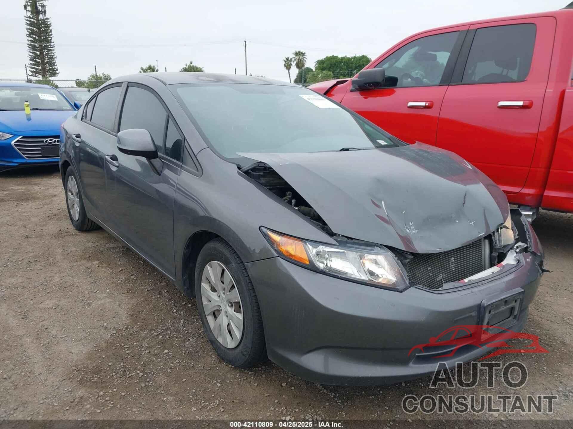 HONDA CIVIC 2012 - 2HGFB2F57CH607940
