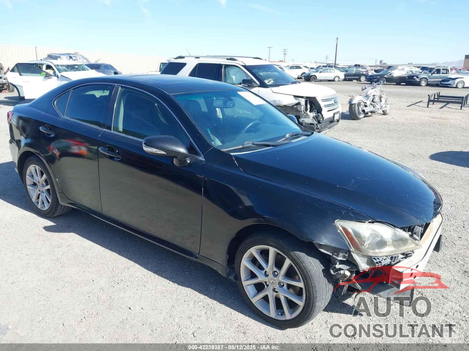 LEXUS IS 250 2011 - JTHBF5C21B5131993