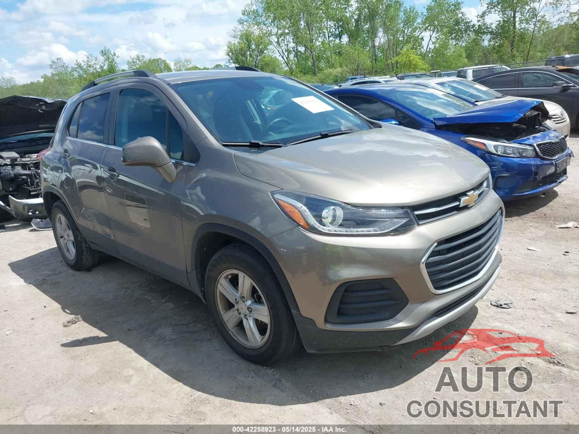 CHEVROLET TRAX 2020 - KL7CJLSB1LB336157