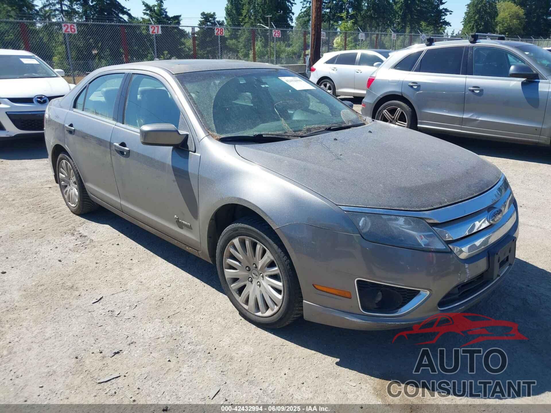 FORD FUSION HYBRID 2010 - 3FADP0L35AR194521