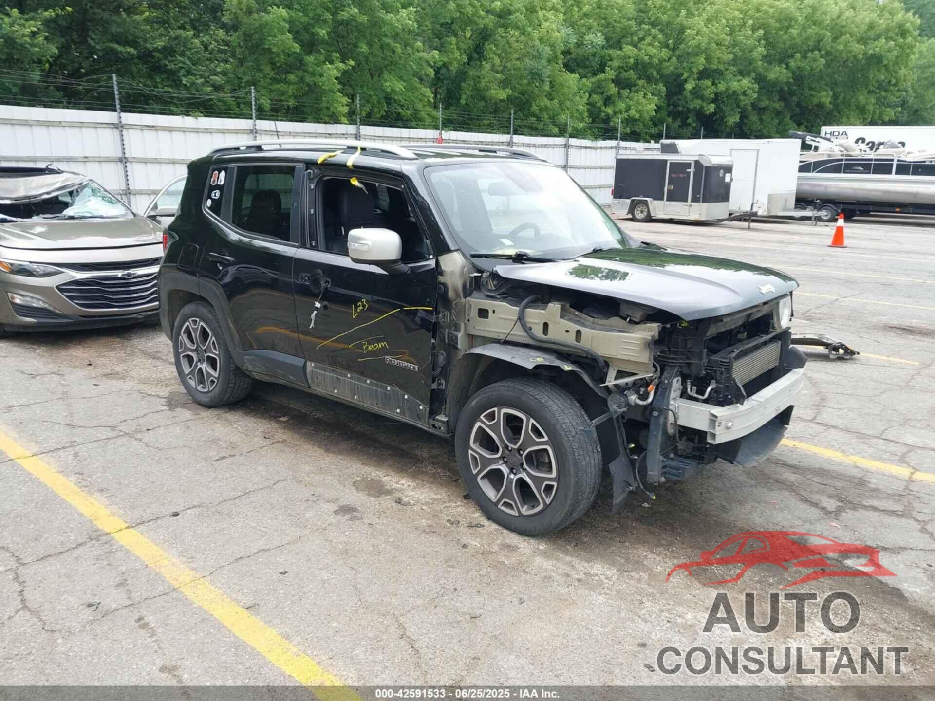 JEEP RENEGADE 2016 - ZACCJBDT3GPC60522