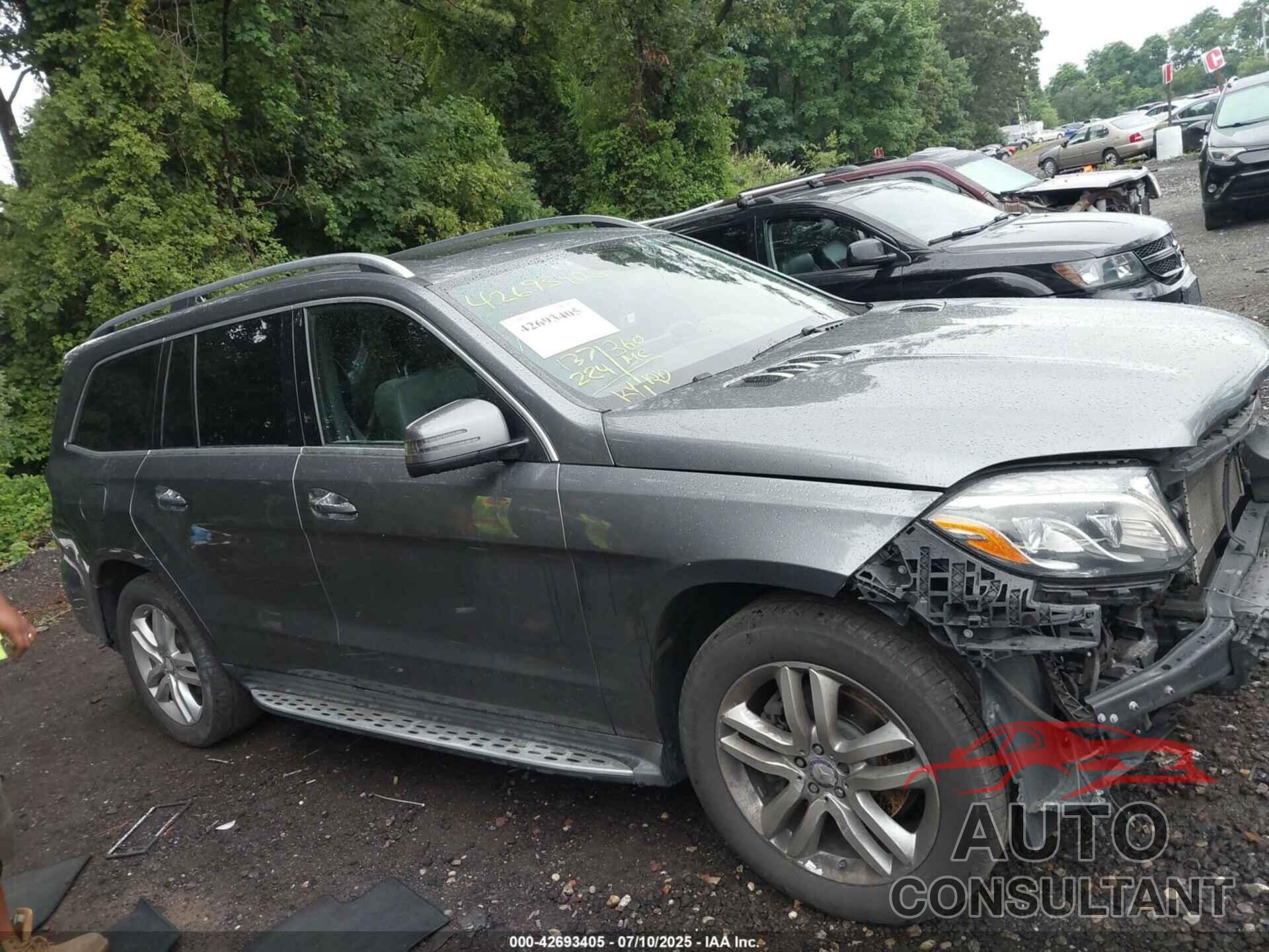 MERCEDES-BENZ GLS 450 2017 - 4JGDF6EE7HA838230