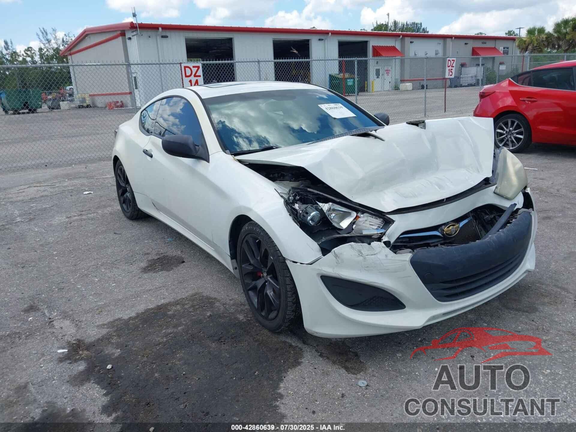 HYUNDAI GENESIS 2013 - KMHHT6KD0DU093139