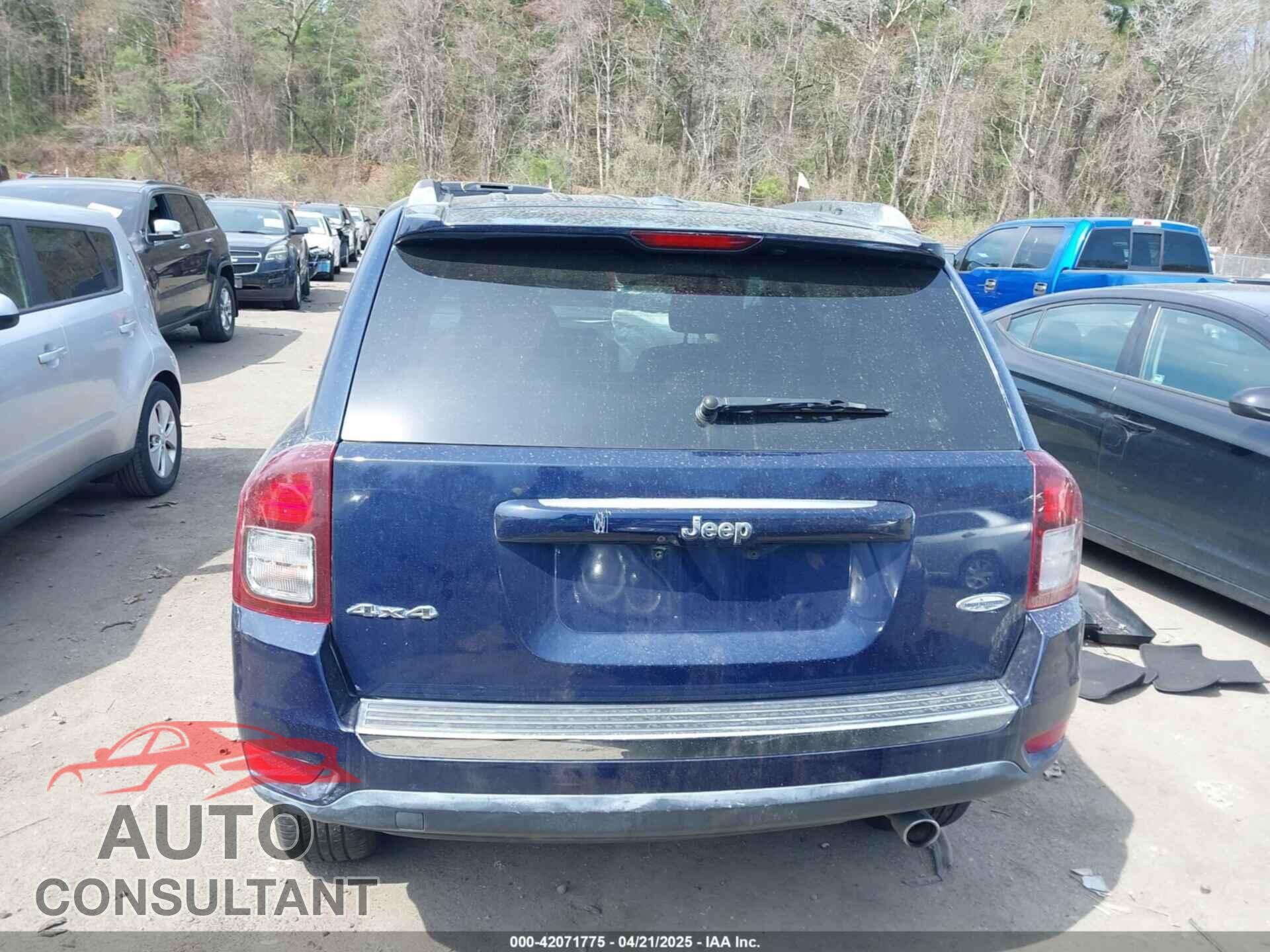 JEEP COMPASS 2017 - 1C4NJDEB2HD129740