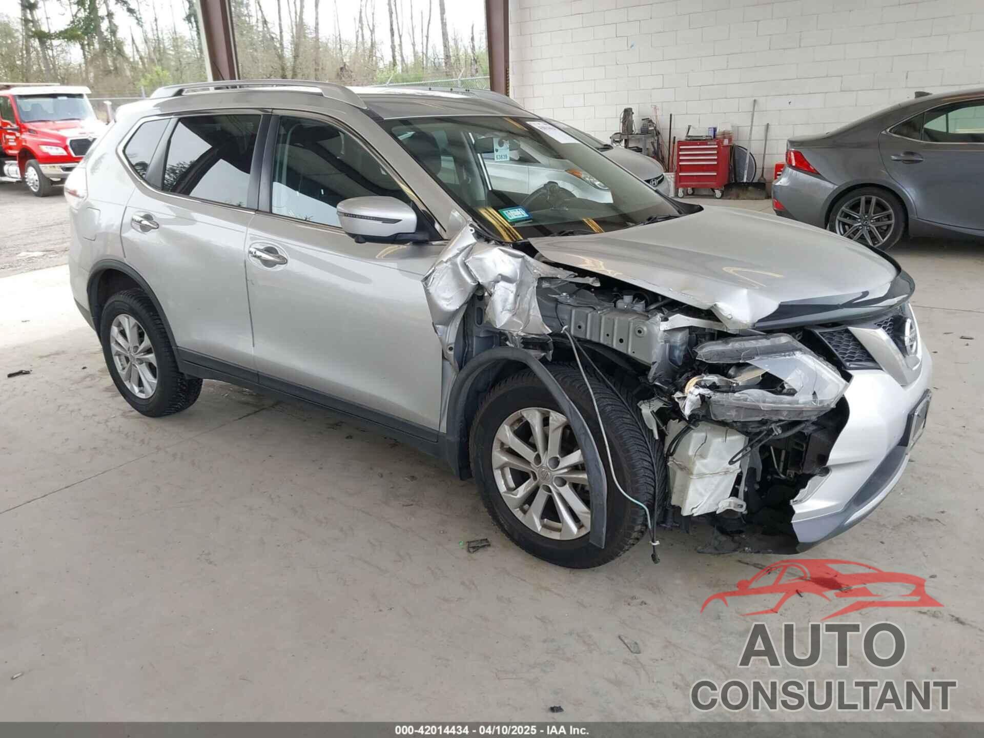 NISSAN ROGUE 2016 - KNMAT2MVXGP709095